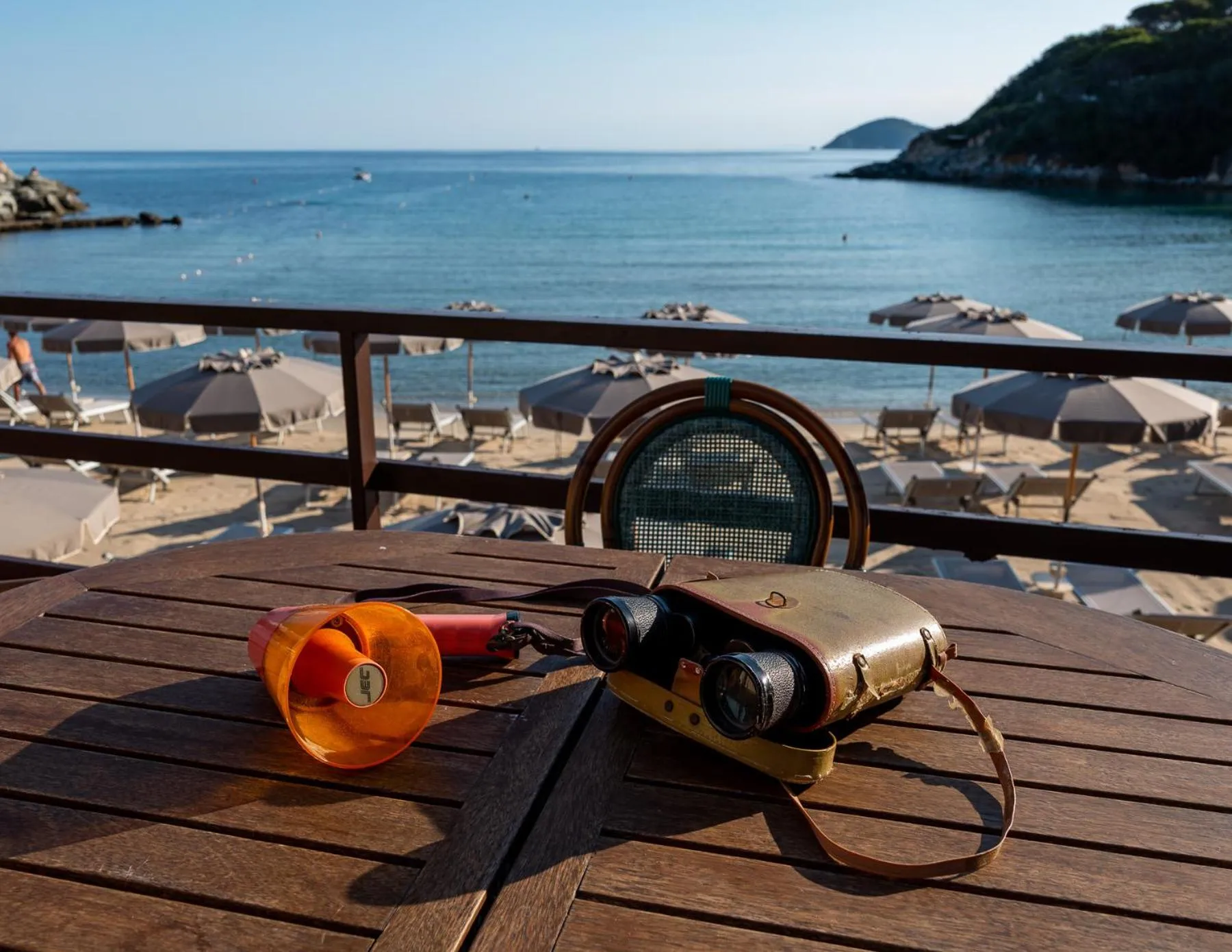 Patio in Hotel Desiree