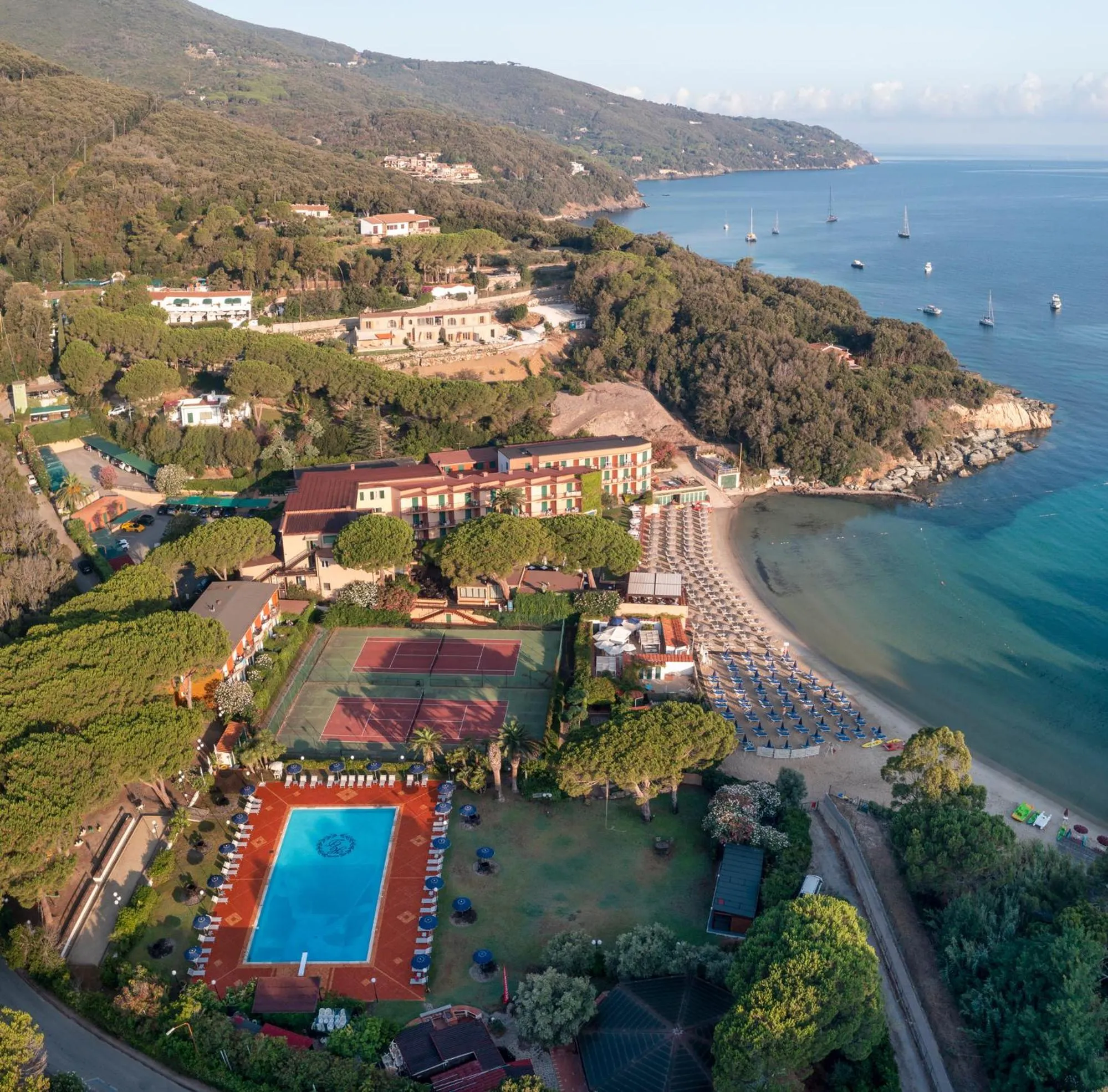 Bird's eye view in Hotel Desiree