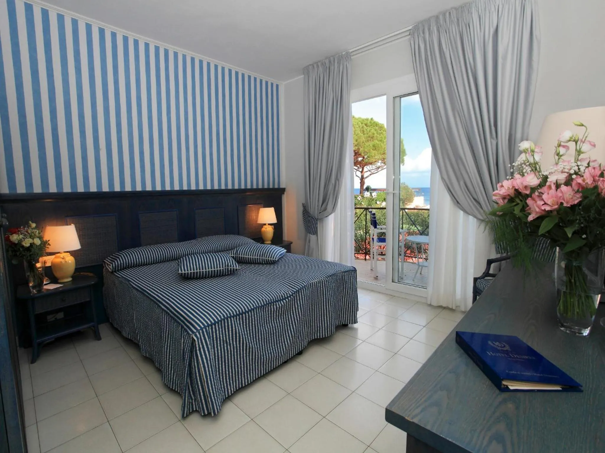 Bed in Hotel Desiree