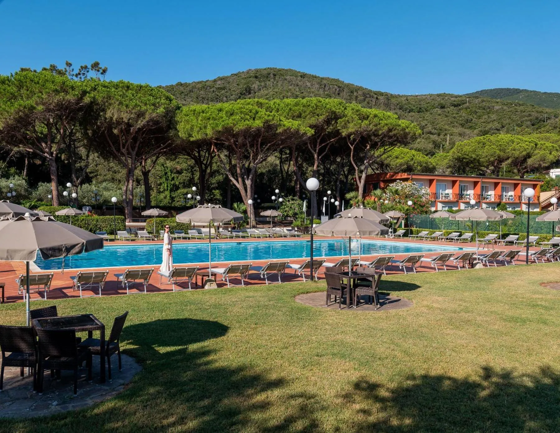 Swimming pool in Hotel Desiree