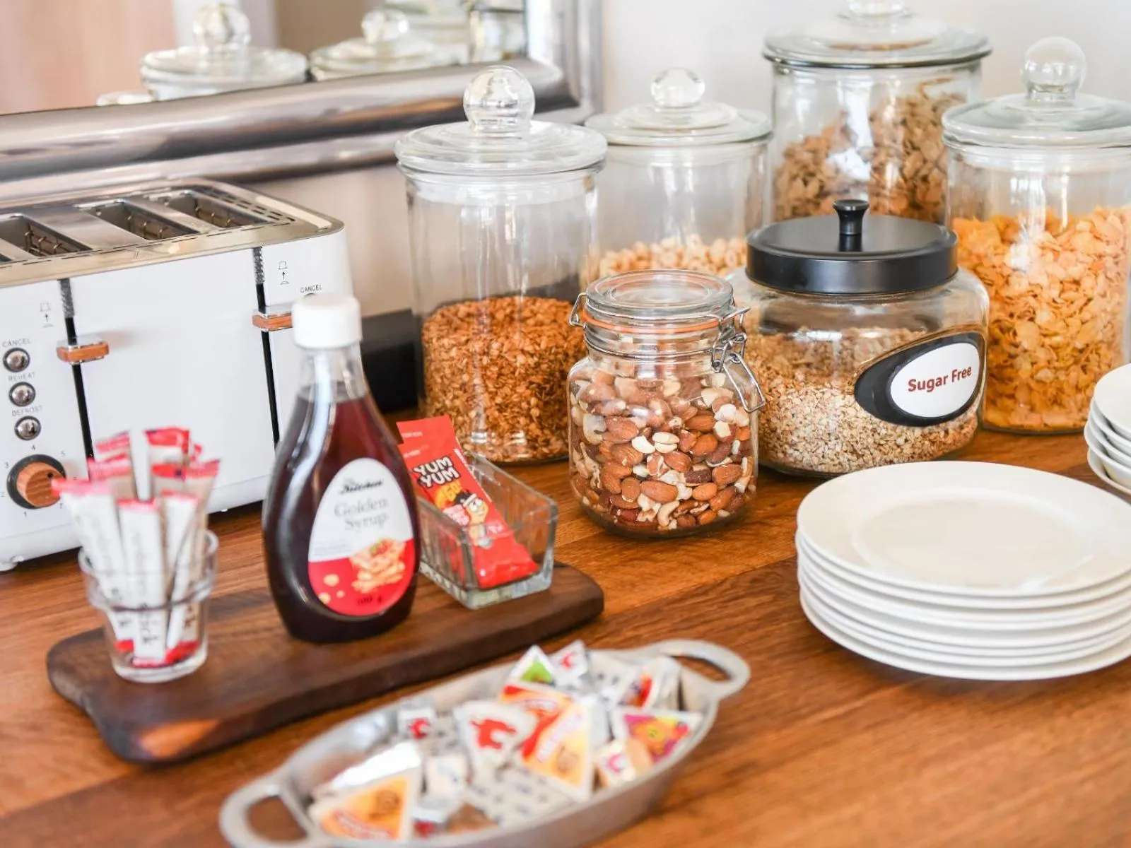 Dining area in Four Palms Accommodation