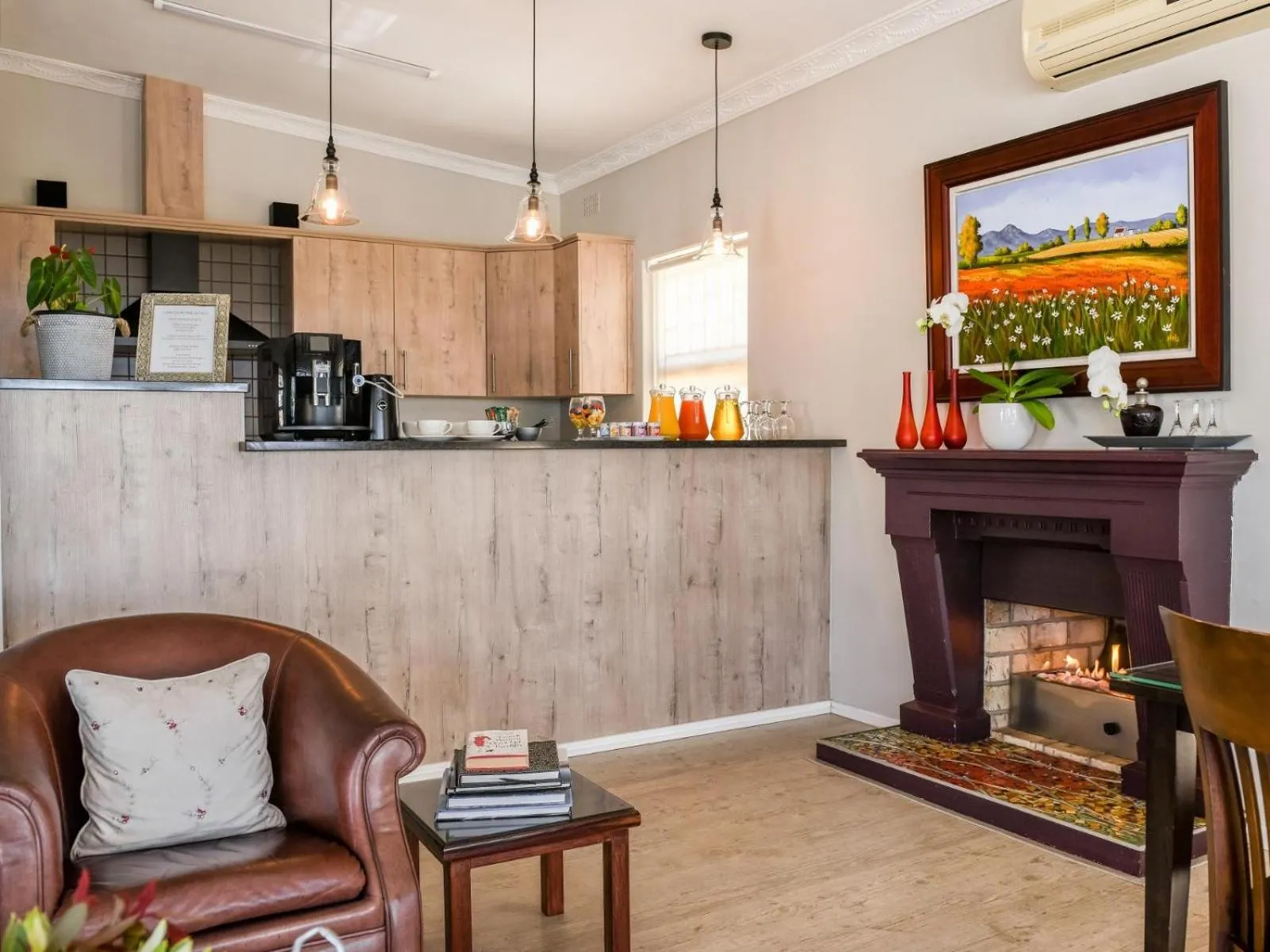 Dining area in Four Palms Accommodation