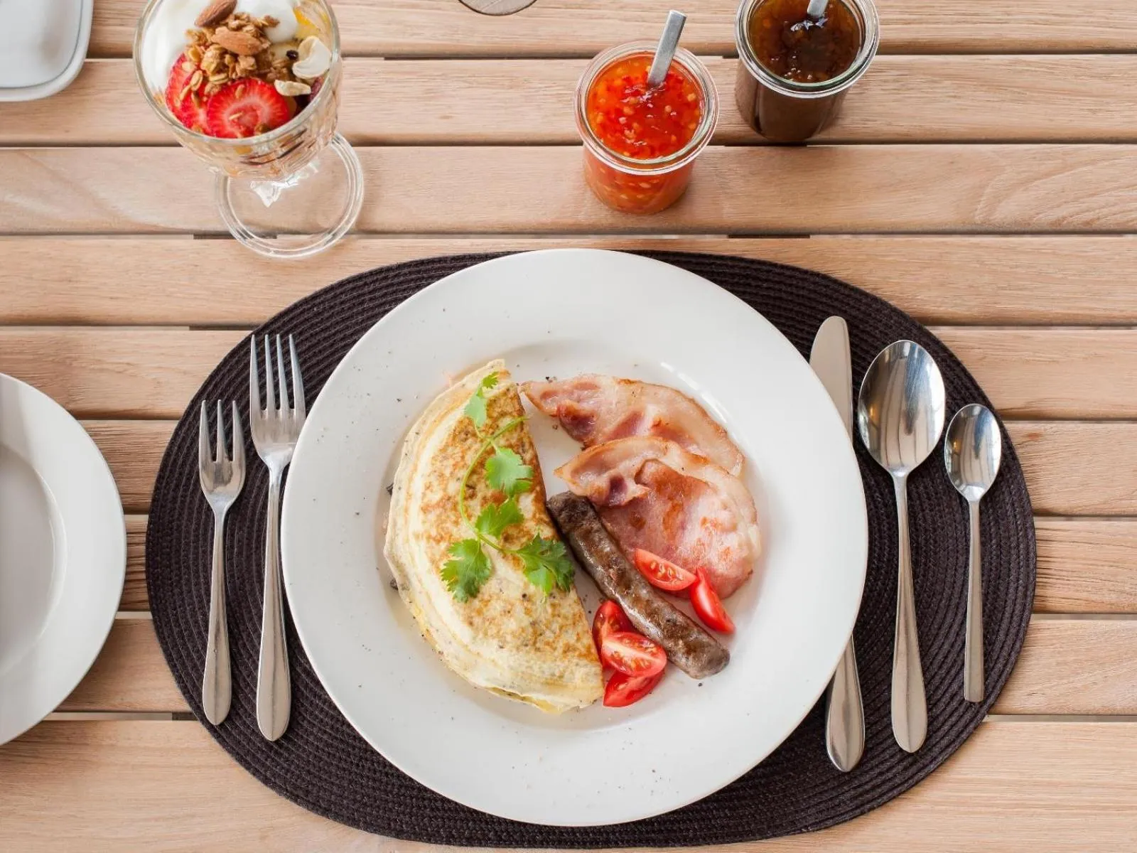 Dining area in Four Palms Accommodation