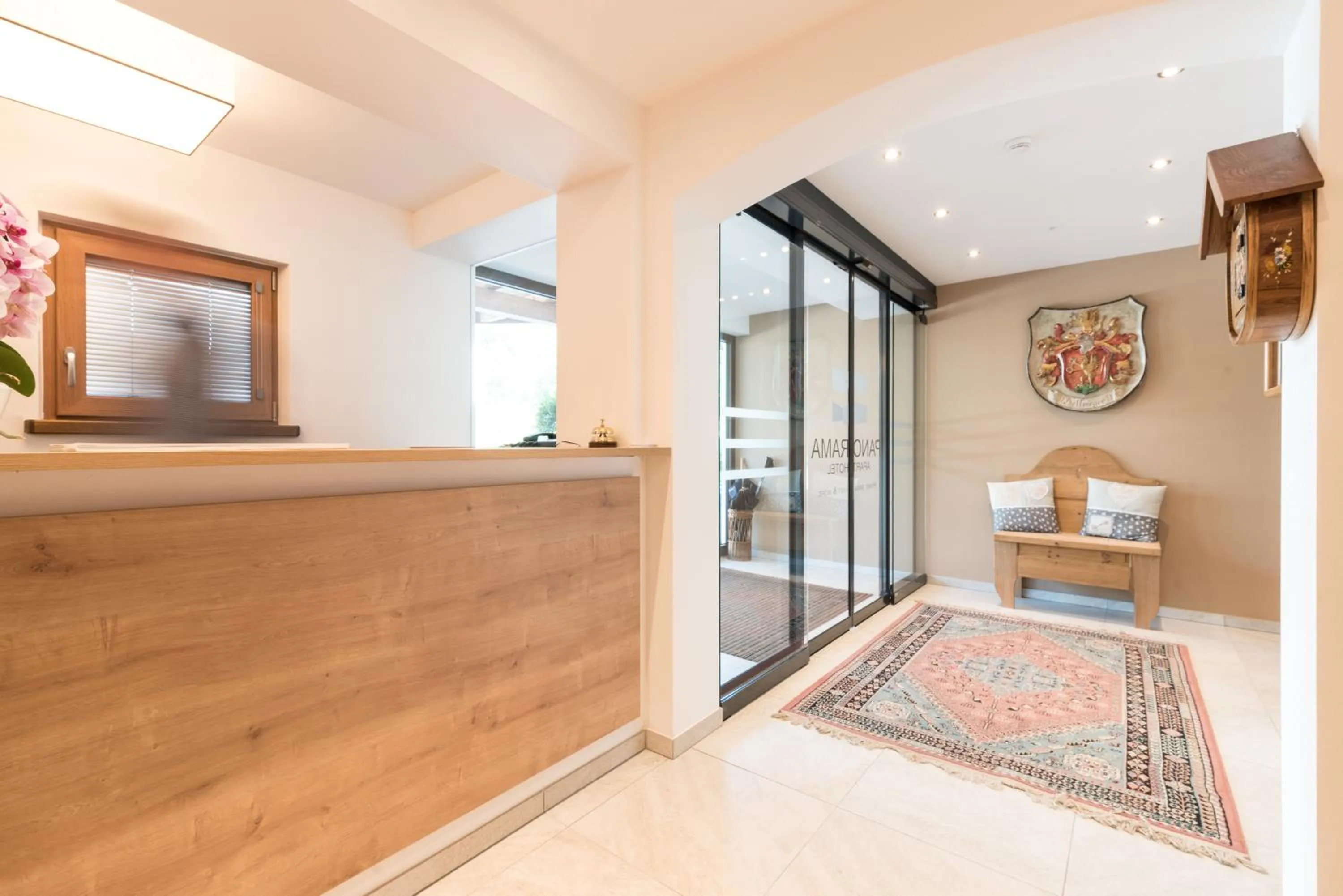 Lobby or reception in Aparthotel Panorama