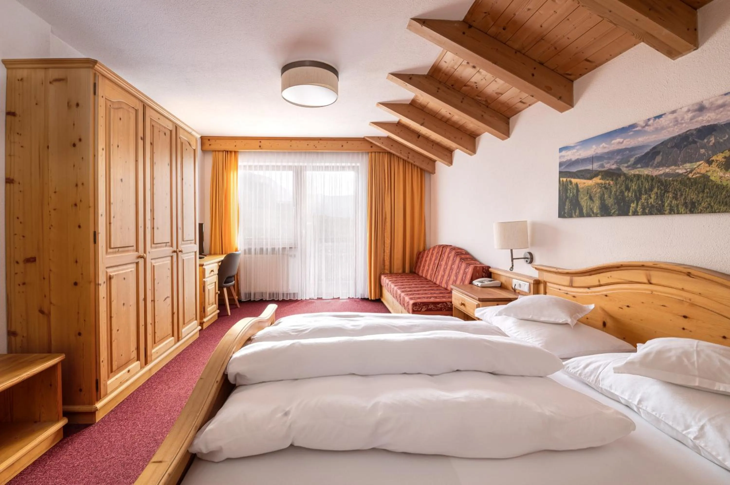 Bedroom, Bed in Aparthotel Panorama