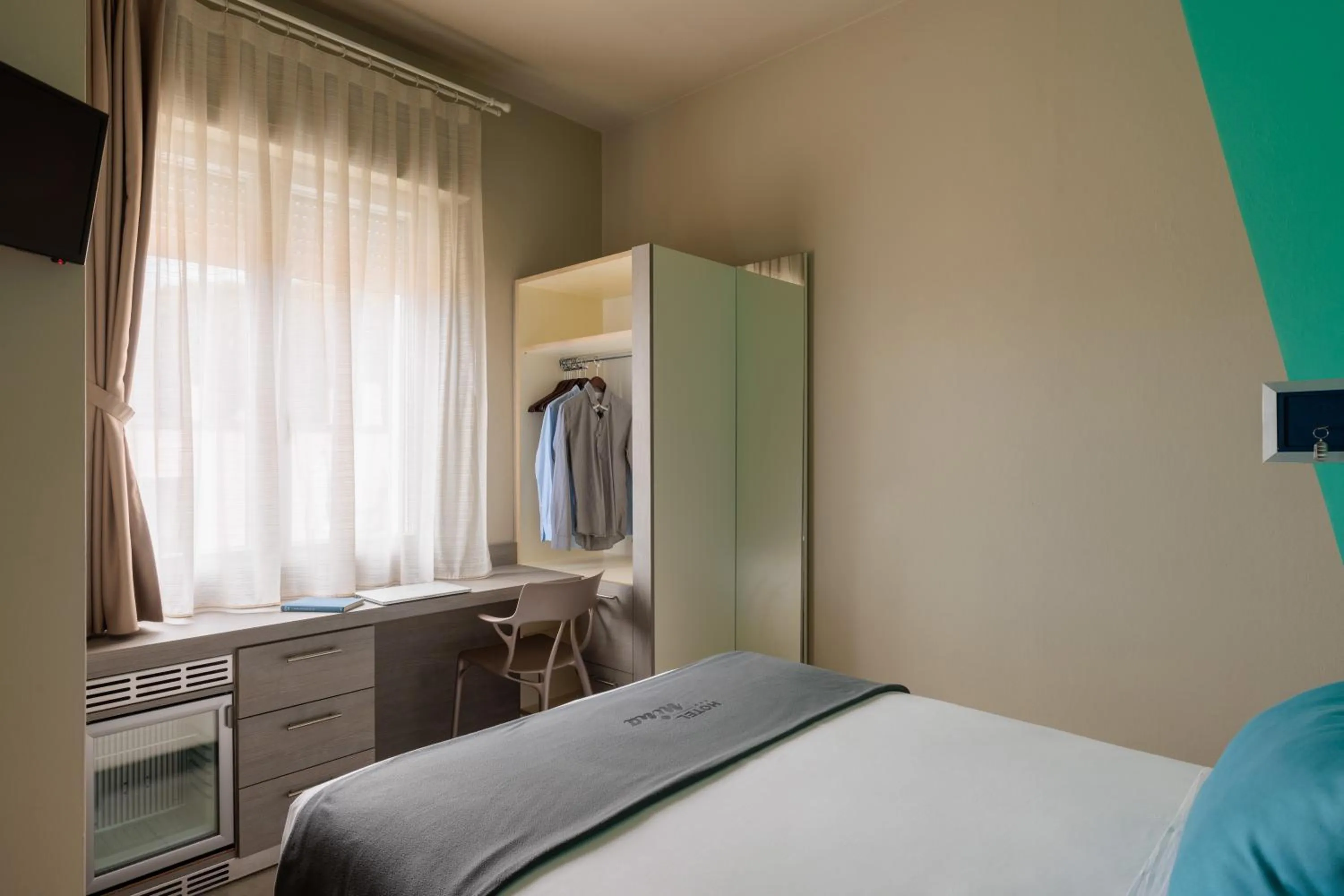 Bedroom, Bed in Hotel Nina