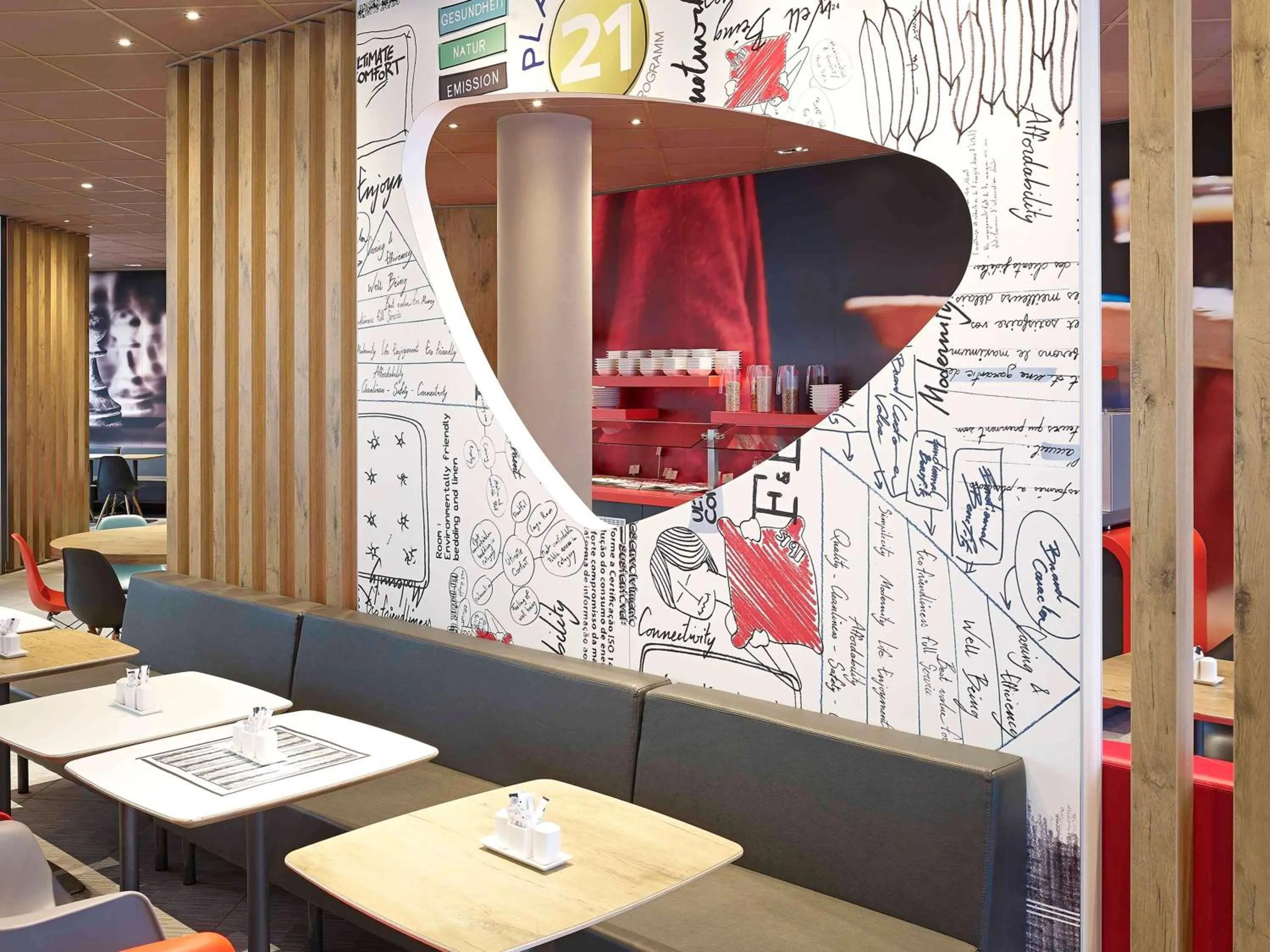 Restaurant/places to eat in ibis Hotel München City