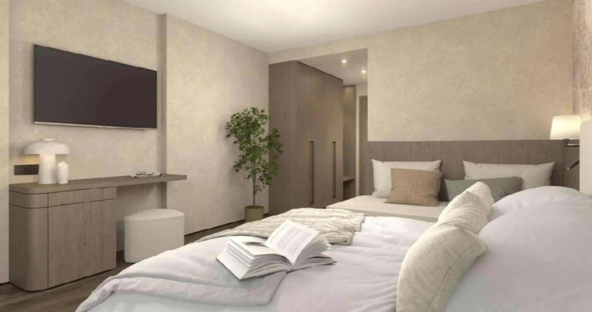 Photo of the whole room, Bed in Hotel Starkenberg