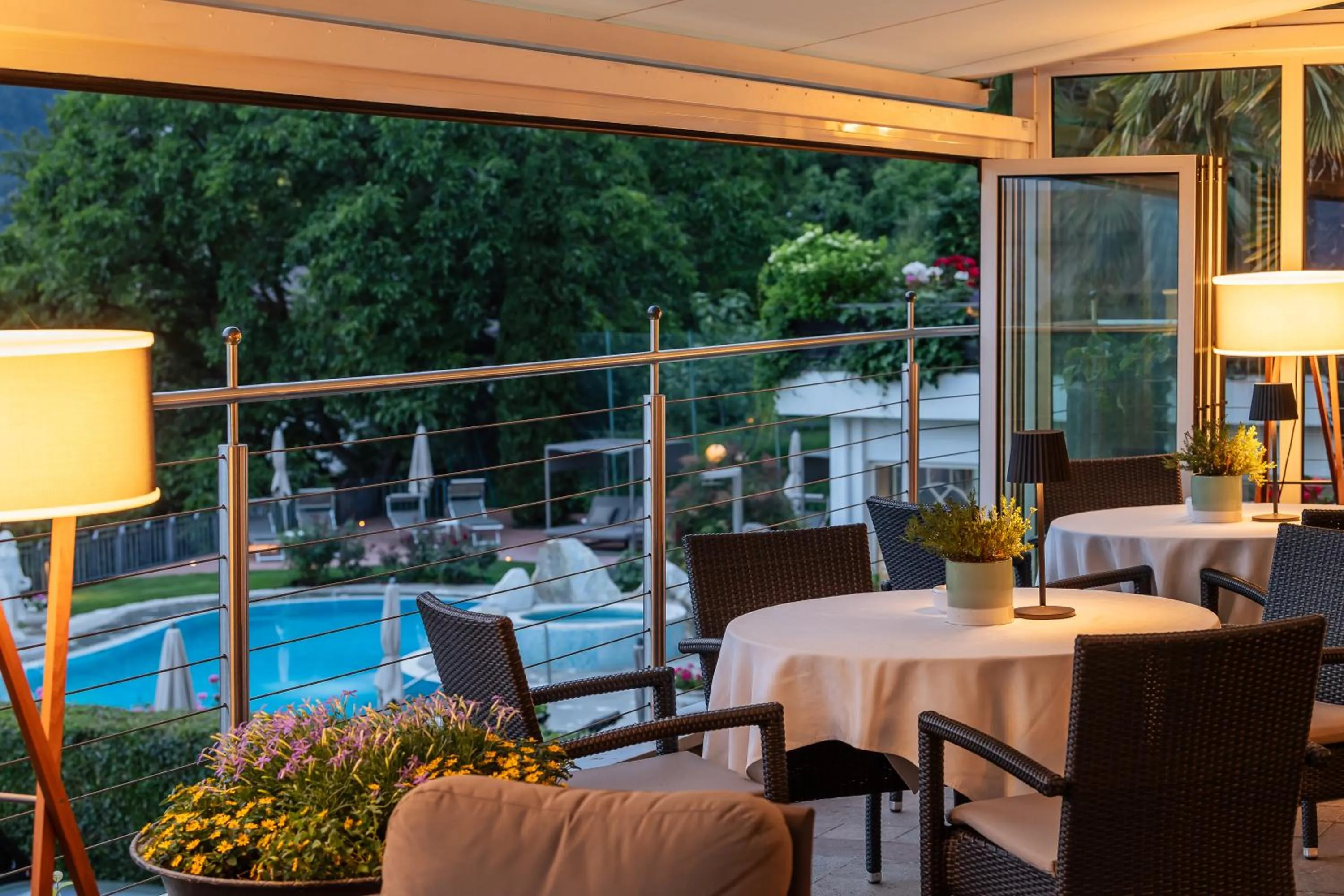 Balcony/Terrace in Hotel Starkenberg