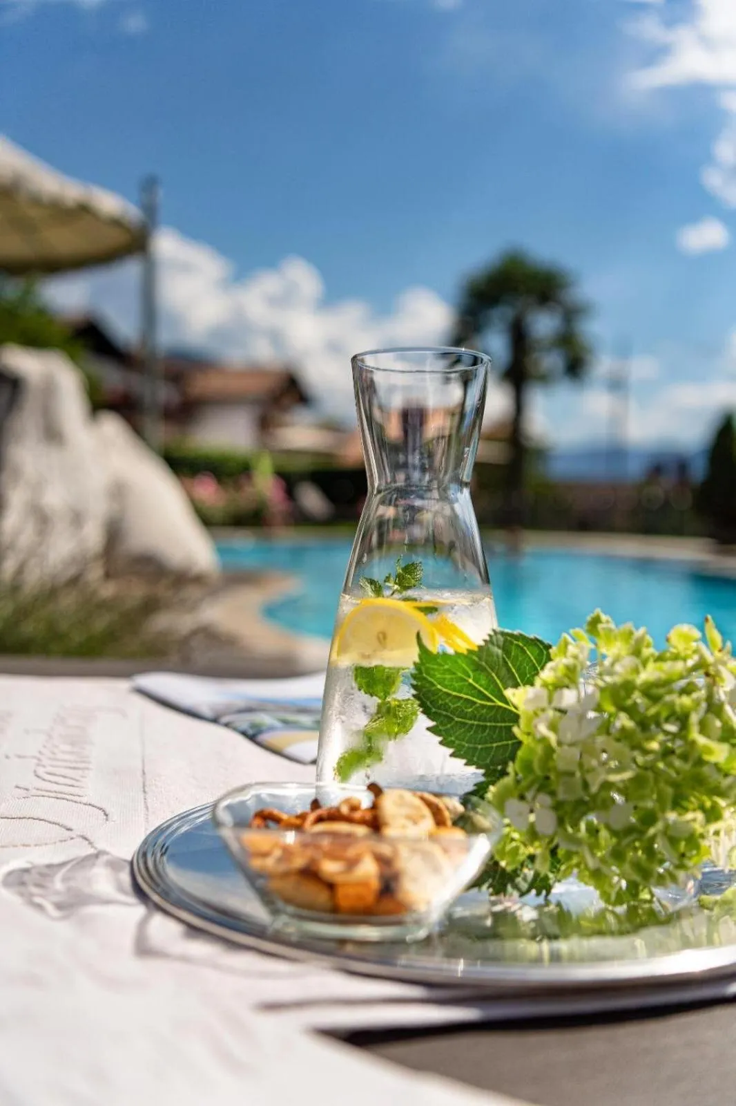 Swimming pool in Hotel Starkenberg