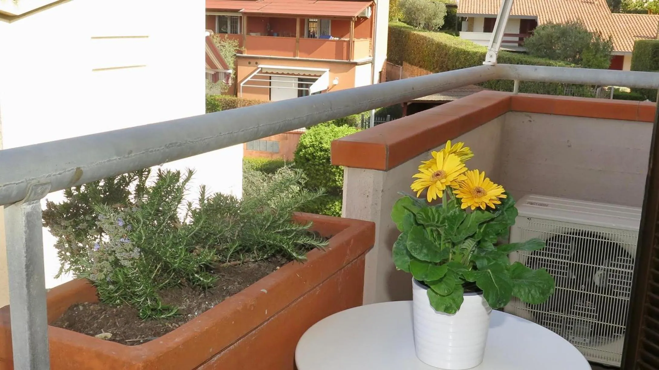 Balcony/Terrace in Residenza Turistico Alberghiera Corallo