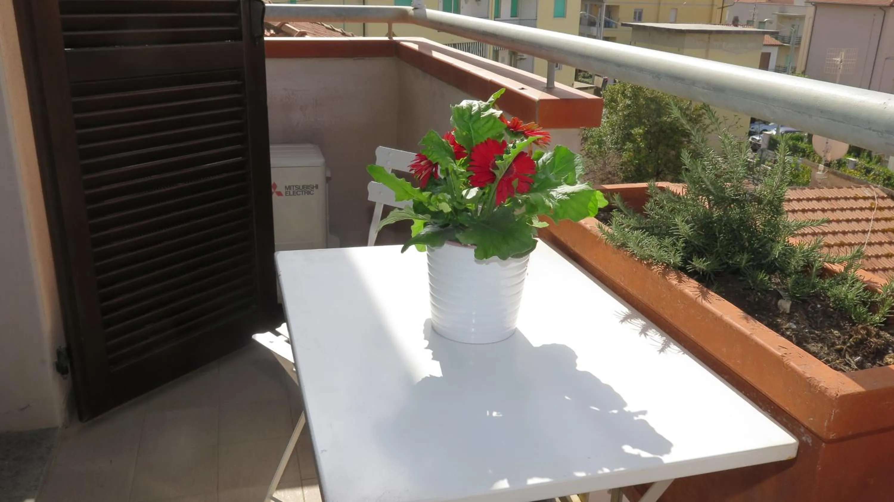 Balcony/Terrace in Residenza Turistico Alberghiera Corallo