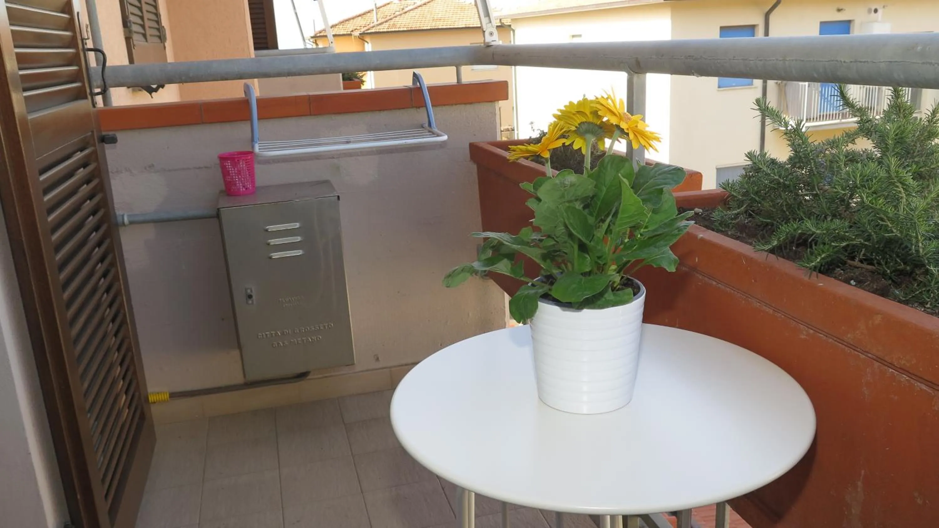 Balcony/Terrace in Residenza Turistico Alberghiera Corallo