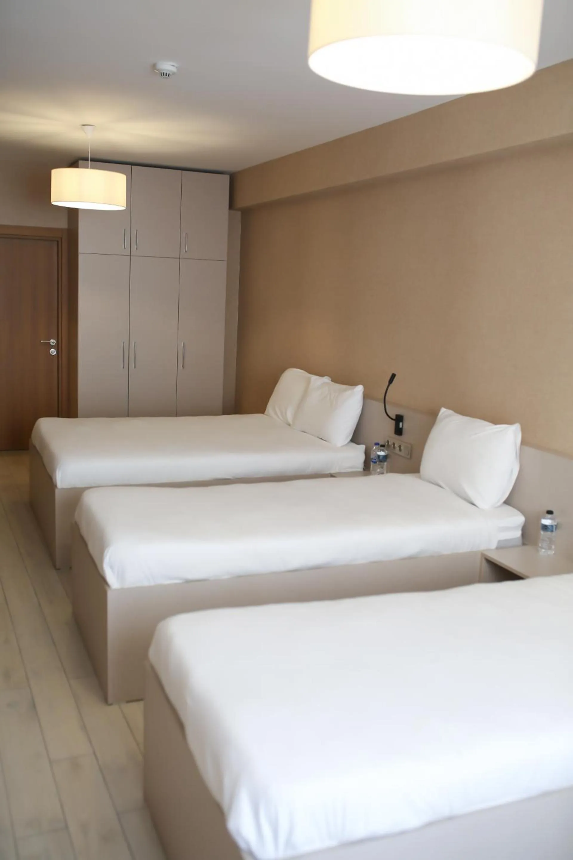 Bed in Hotel Cinas