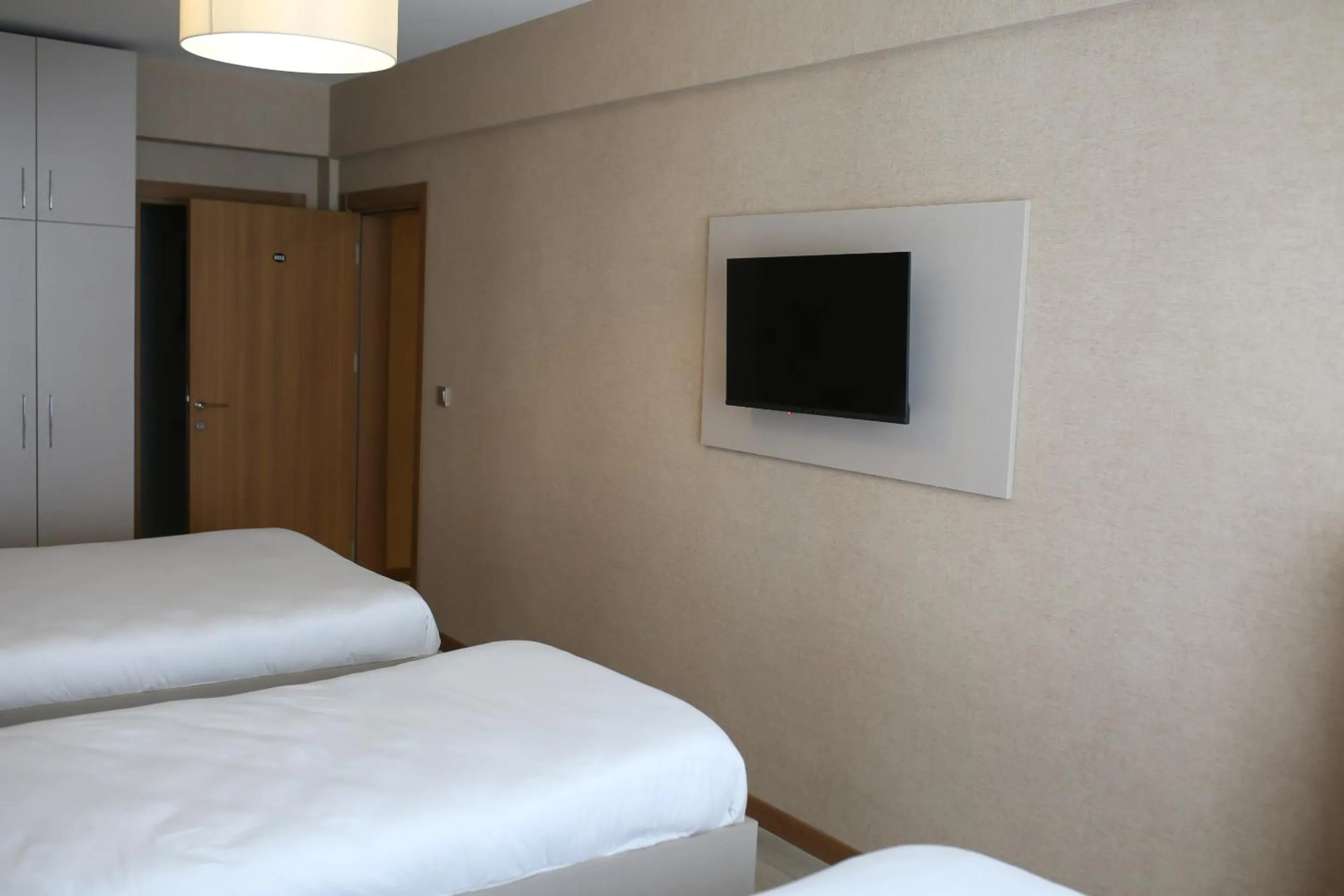 Bed in Hotel Cinas
