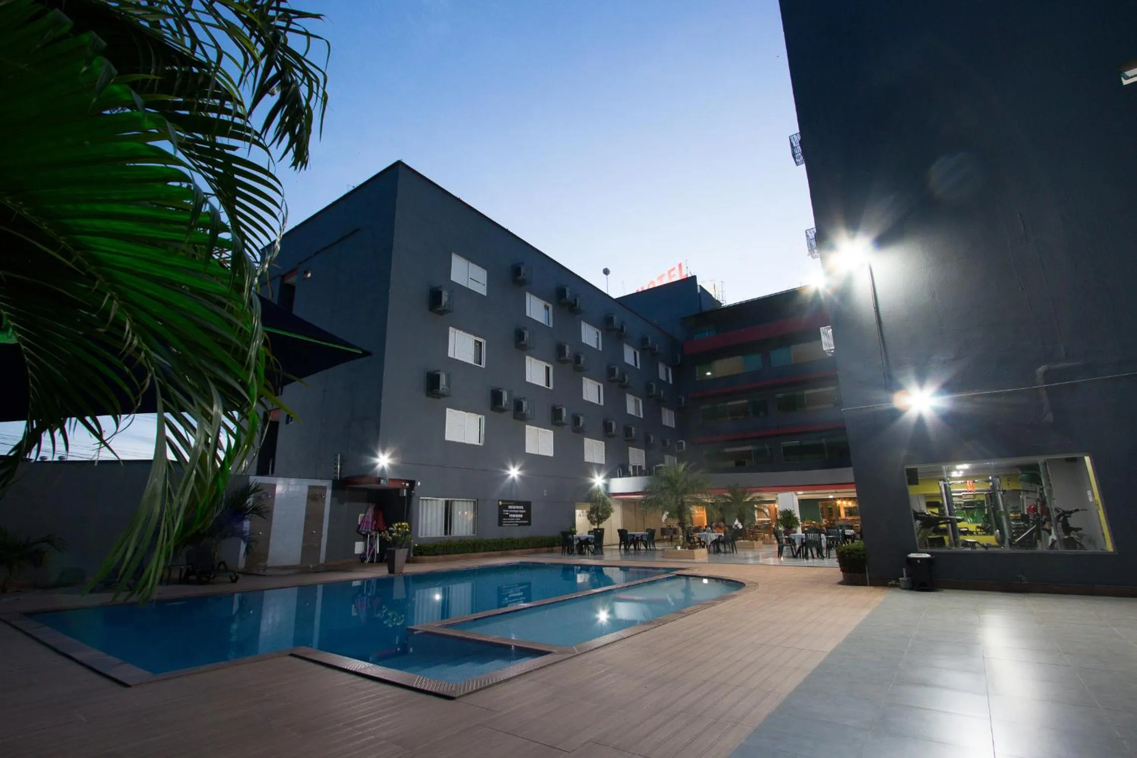 Property building in Golden Ville Hotel