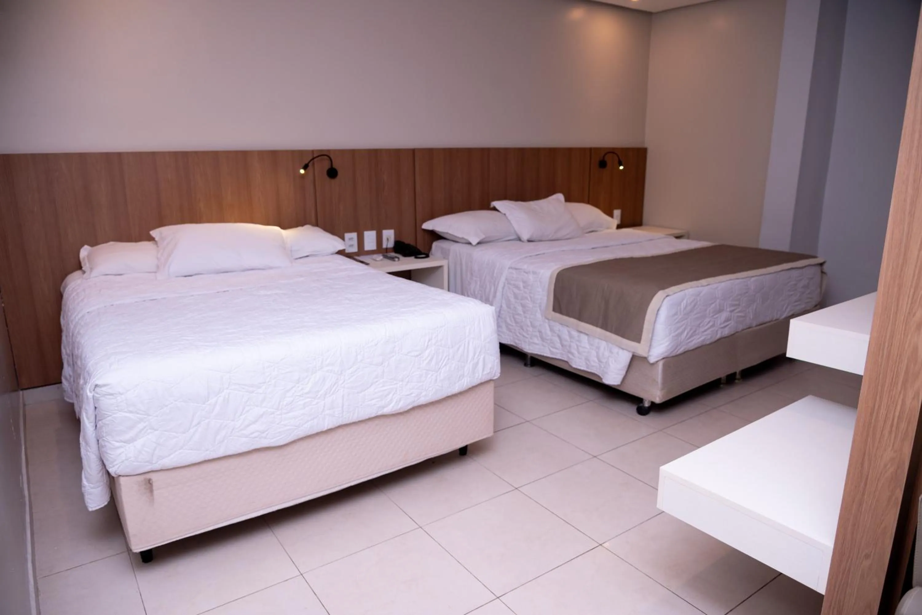 Bed in Golden Ville Hotel