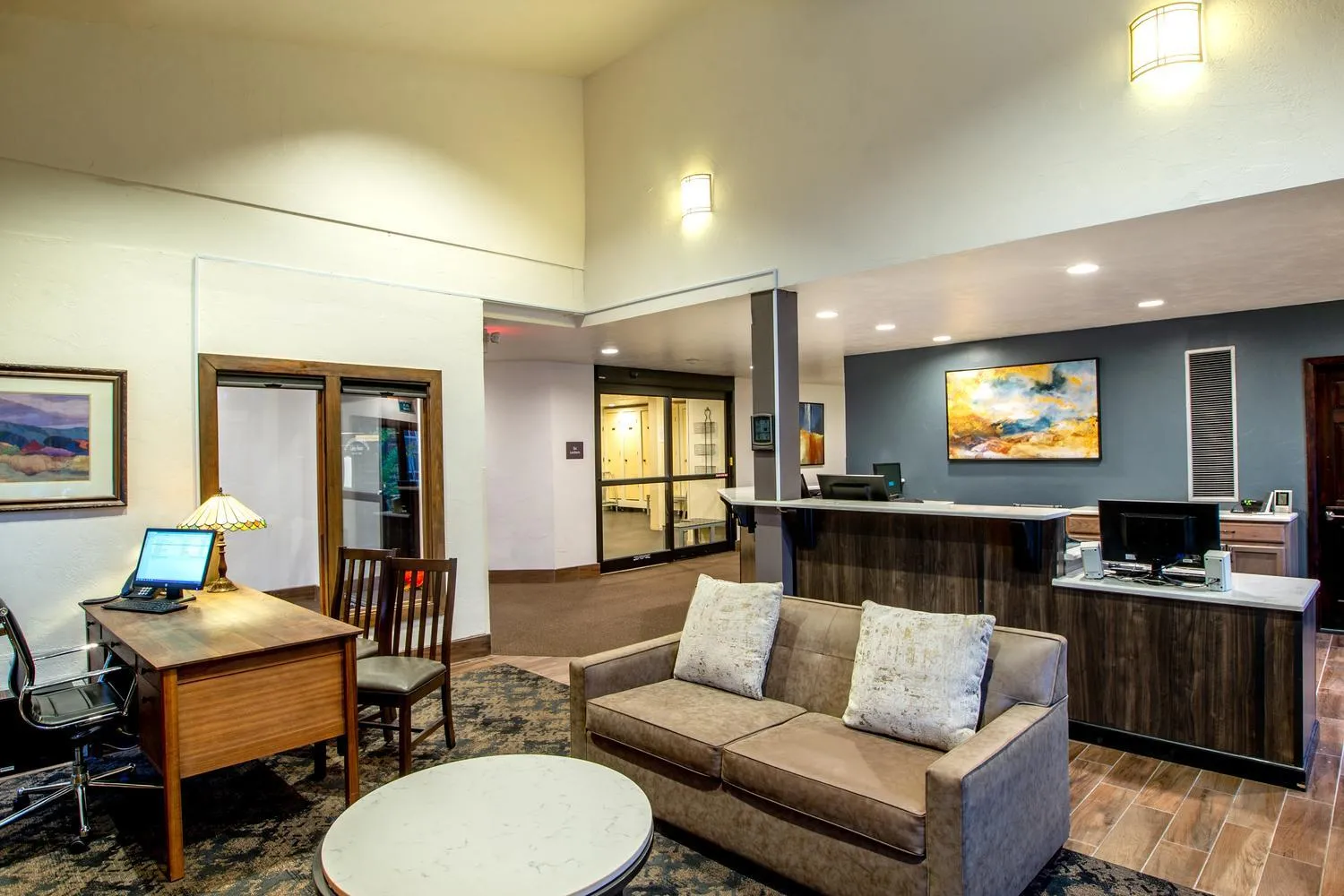 Lobby or reception in Sandstone Creek Club Condominiums