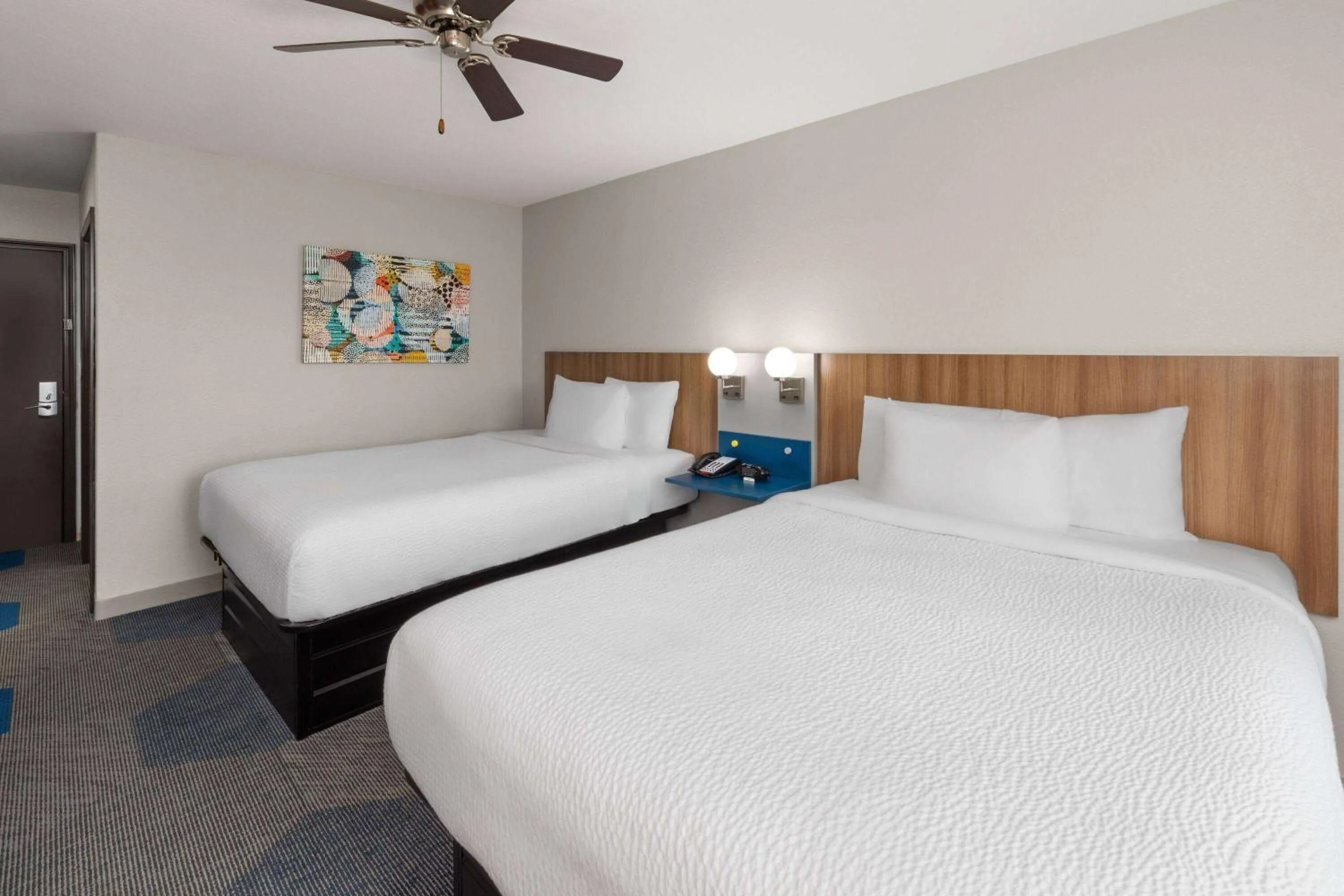 Photo of the whole room, Bed in Microtel Inn & Suites by Wyndham Buda Austin South