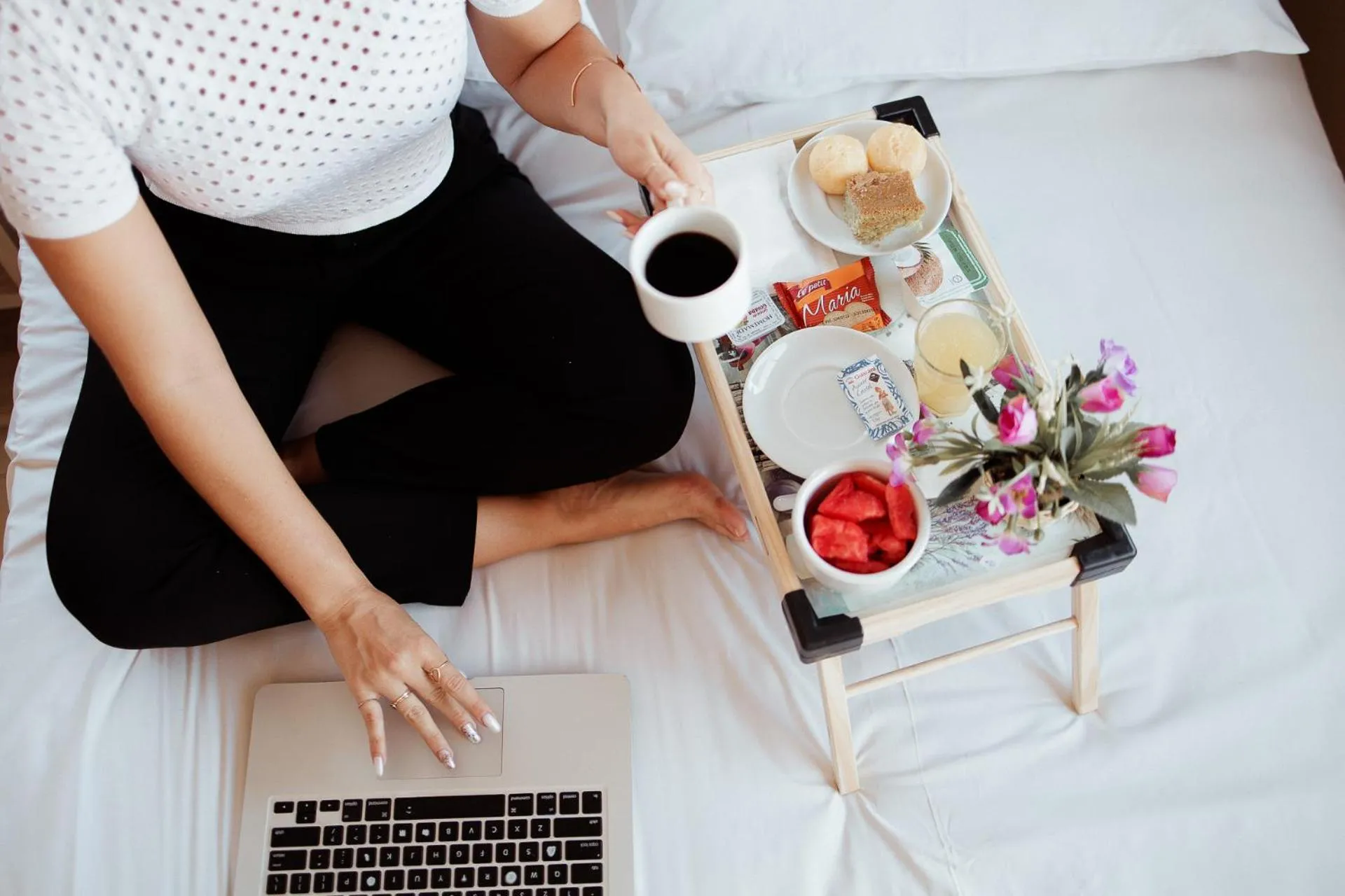 Food and drinks in Hotel Paris