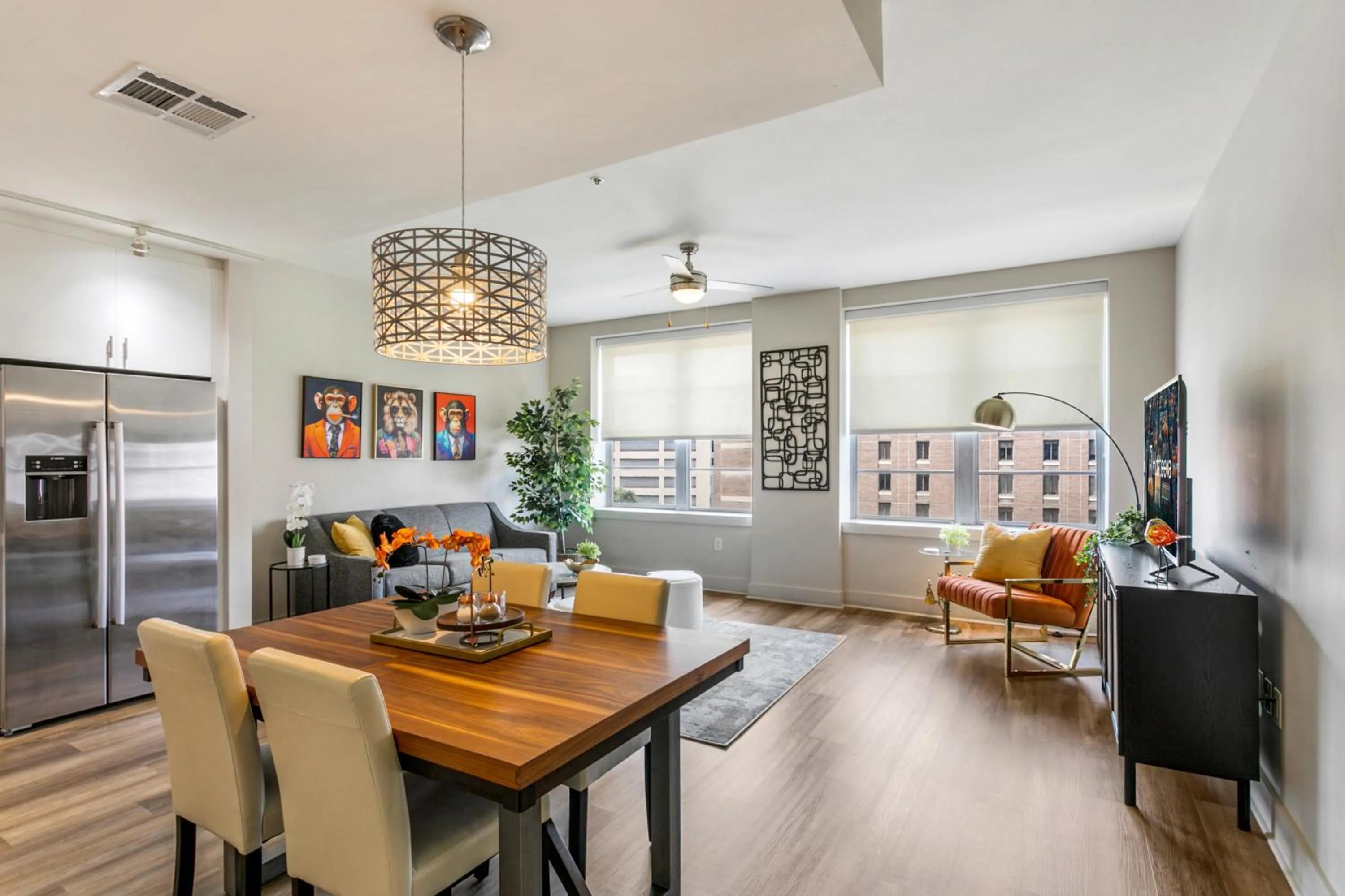 Dining area in Modern & Fully Furnished Apartments in the Heart of the City