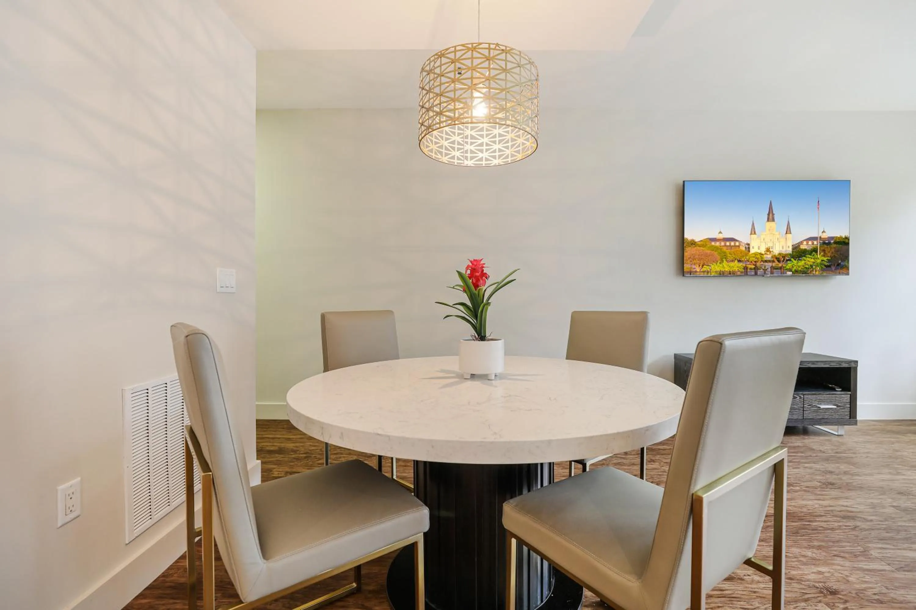Dining area in Modern & Fully Furnished Apartments in the Heart of the City