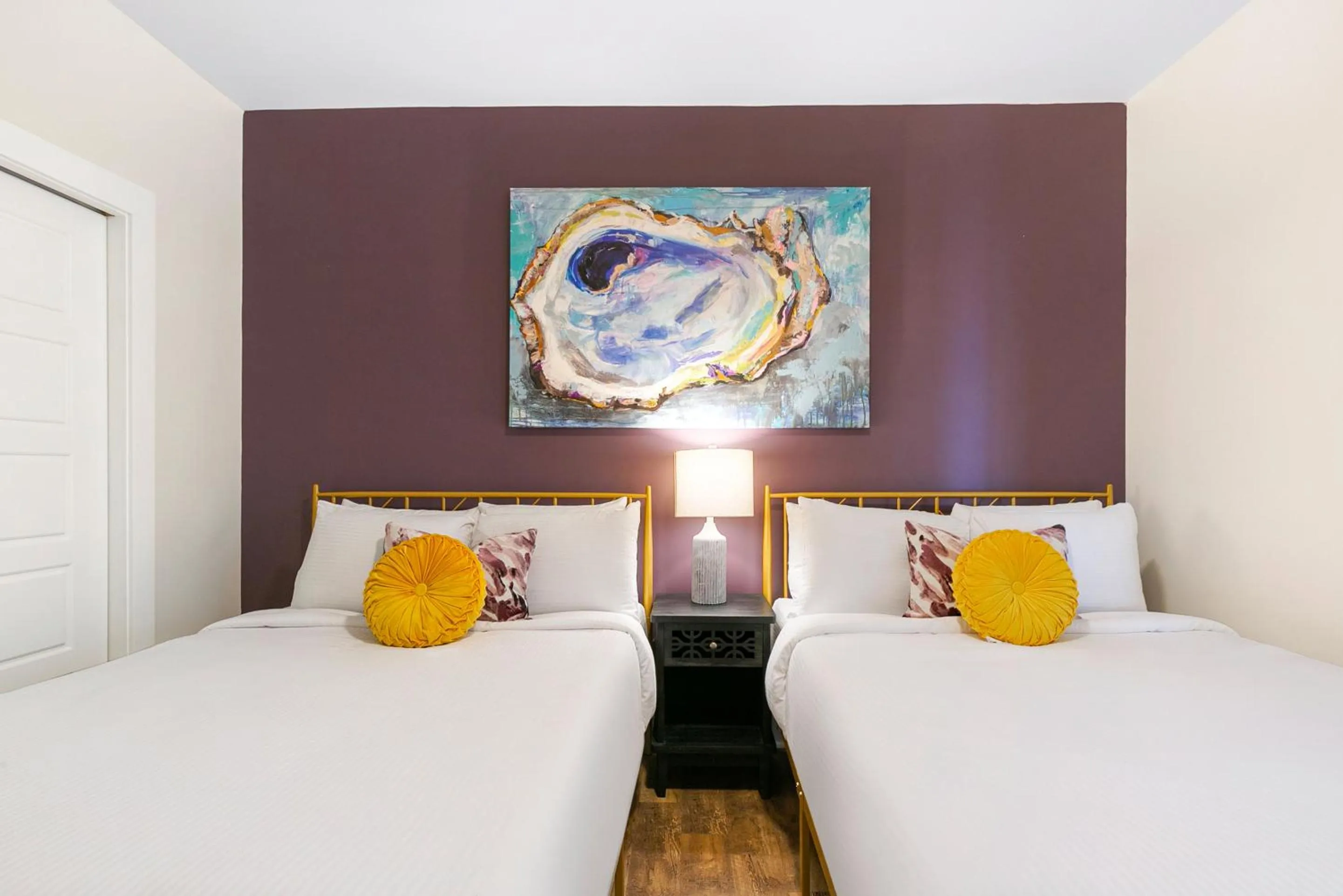 Bedroom, Bed in Modern & Fully Furnished Apartments in the Heart of the City