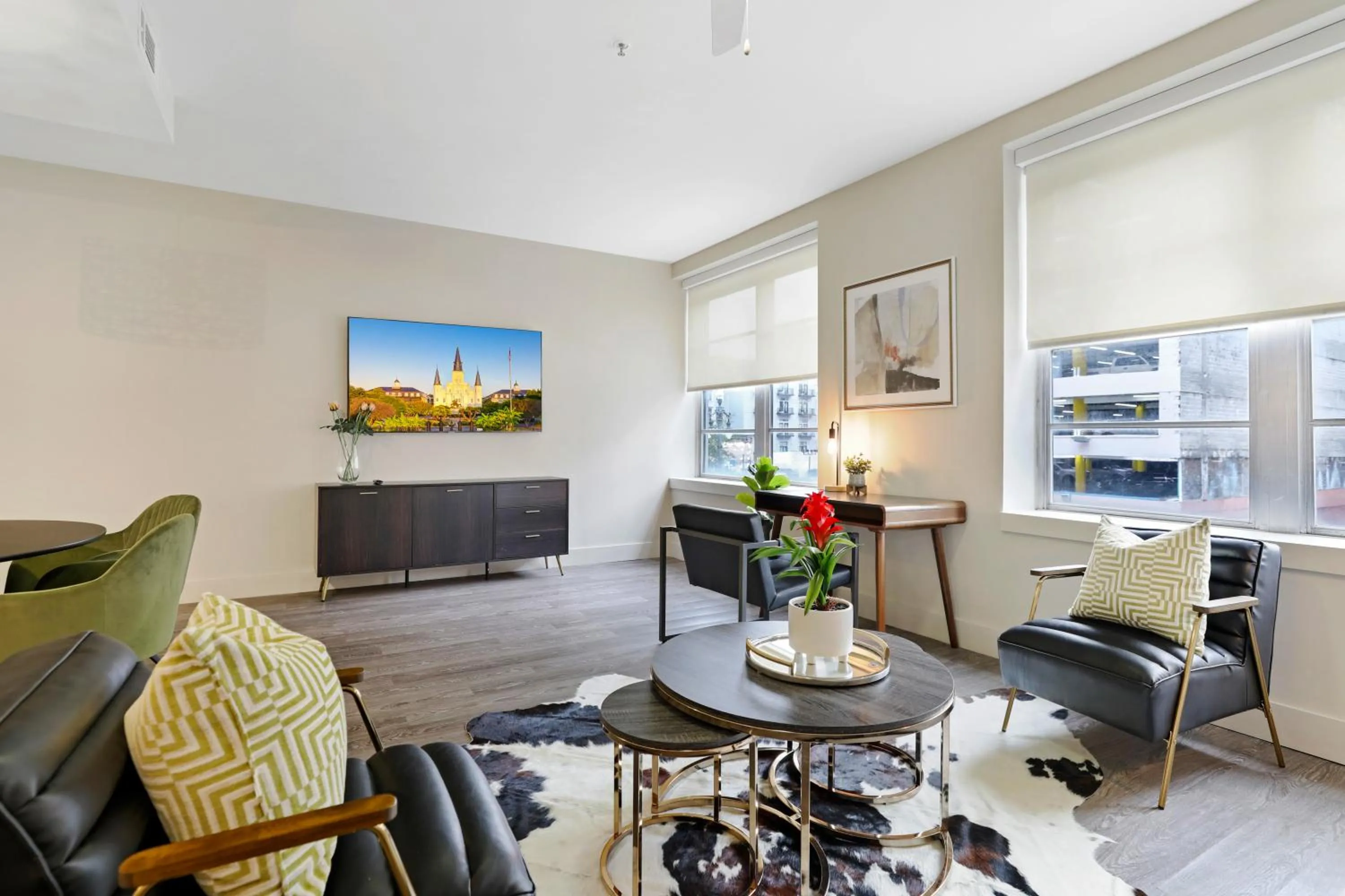 Dining area in Modern & Fully Furnished Apartments in the Heart of the City