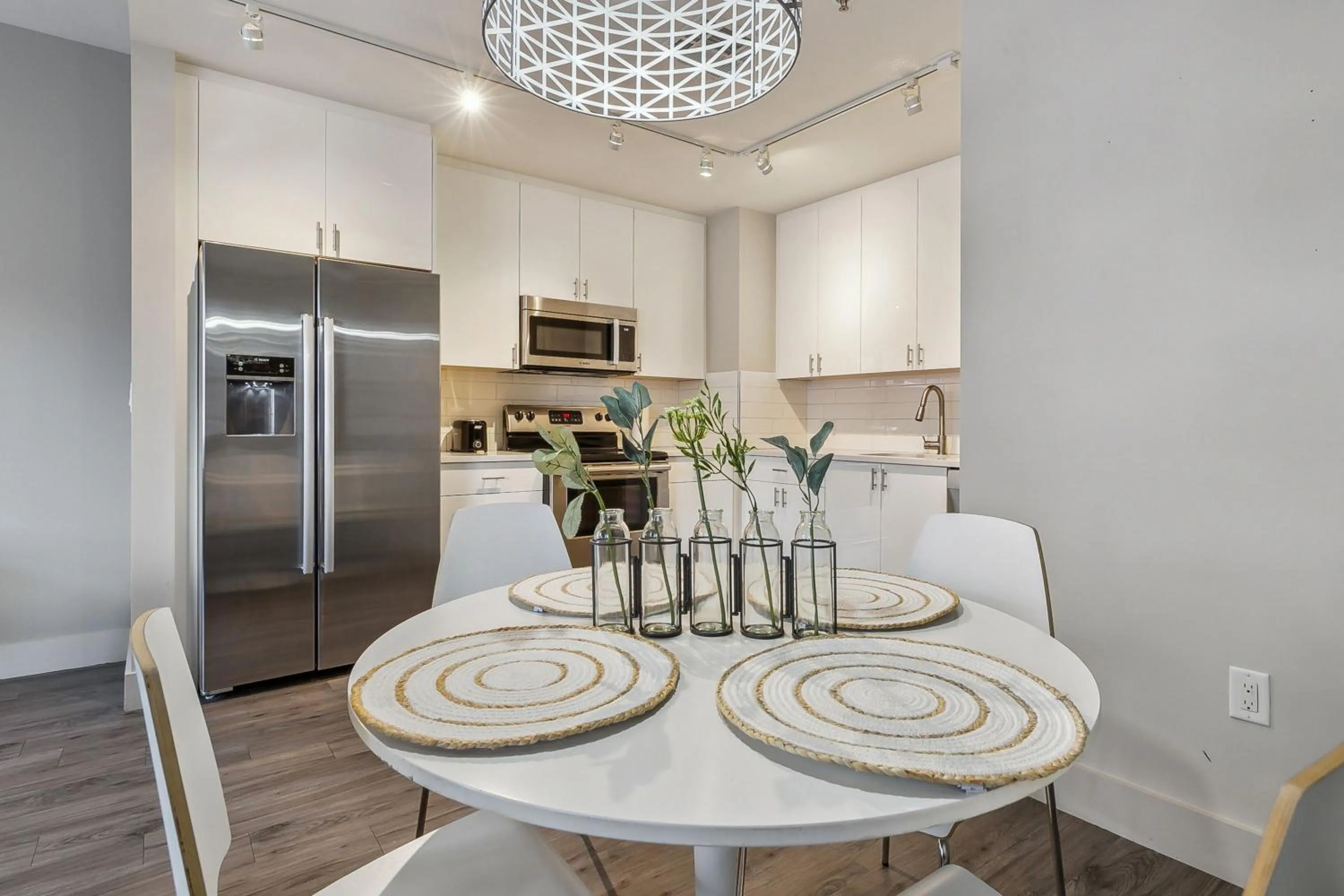 Dining area in Modern & Fully Furnished Apartments in the Heart of the City