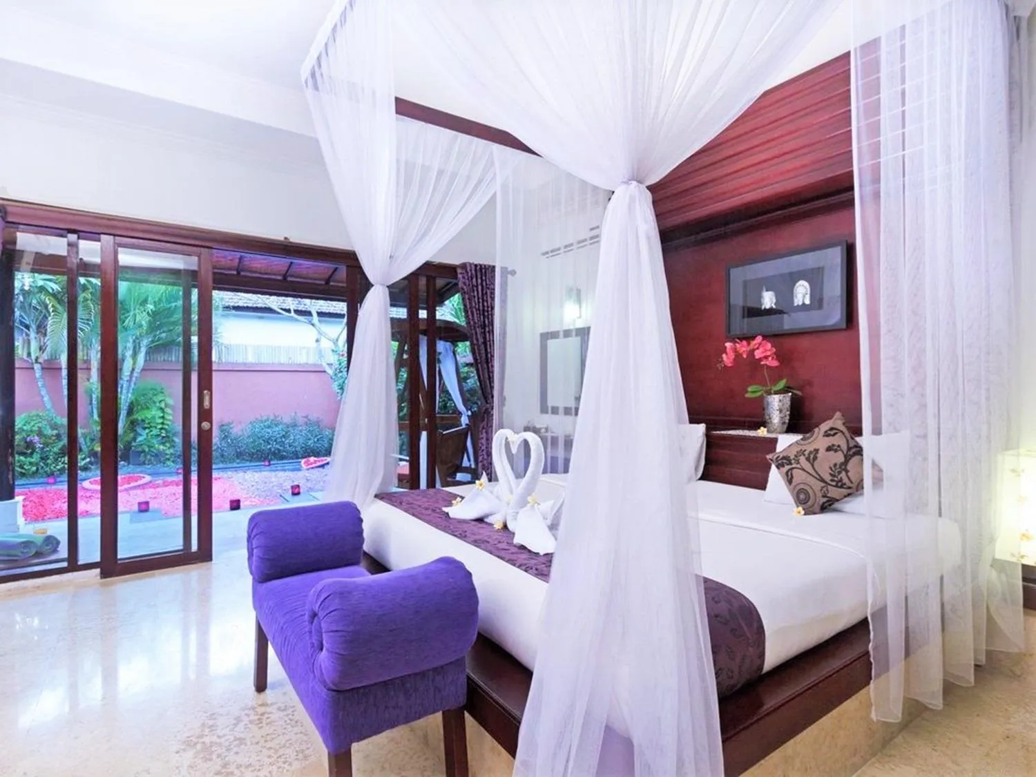 Bedroom, Bed in Lavender Villa & Spa