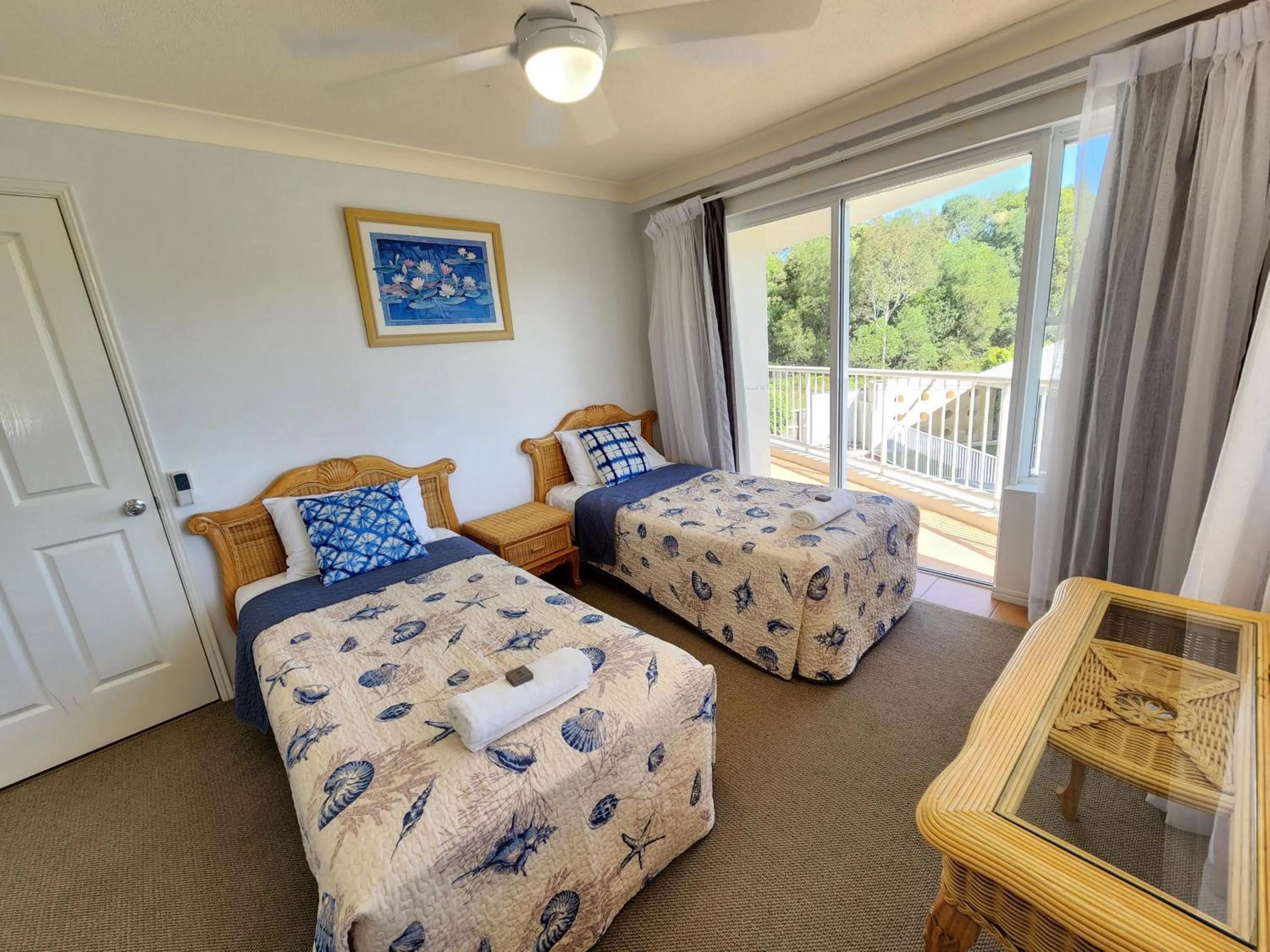 Bed in Fairways Golf & Beach Retreat Bribie Island