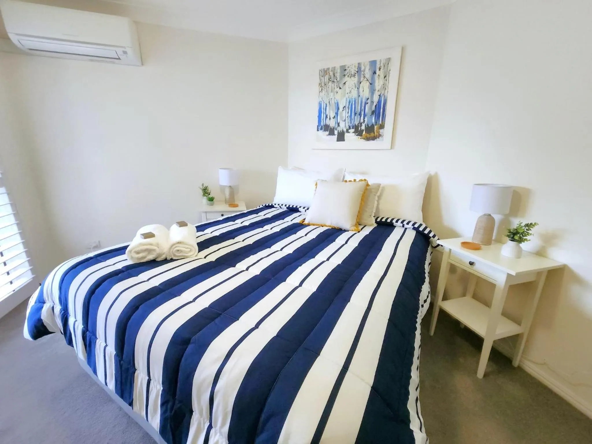 Bed in Fairways Golf & Beach Retreat Bribie Island