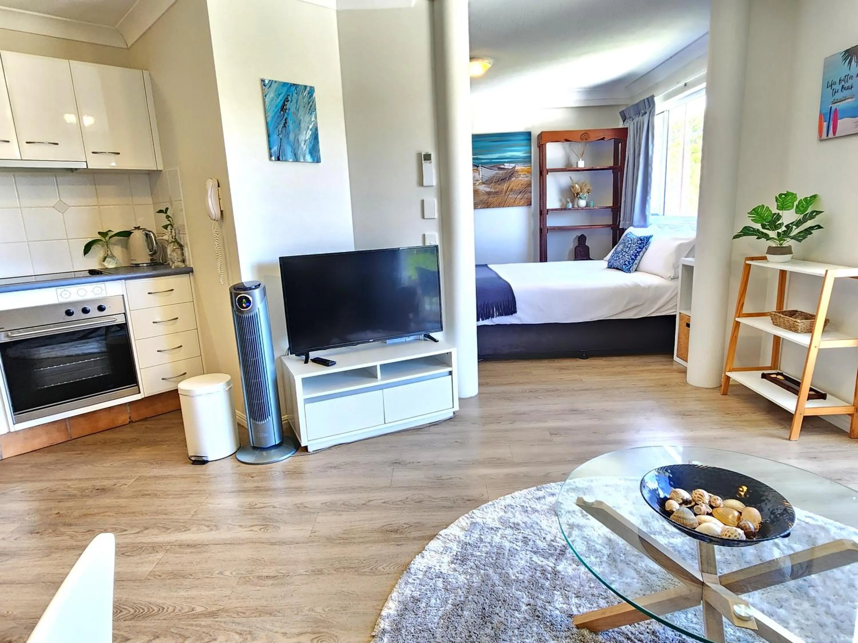 Bed in Fairways Golf & Beach Retreat Bribie Island