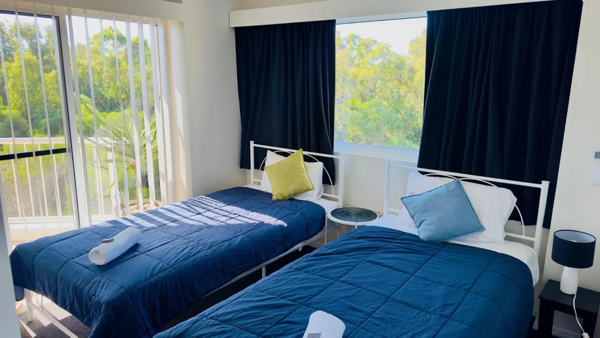 Bed in Fairways Golf & Beach Retreat Bribie Island