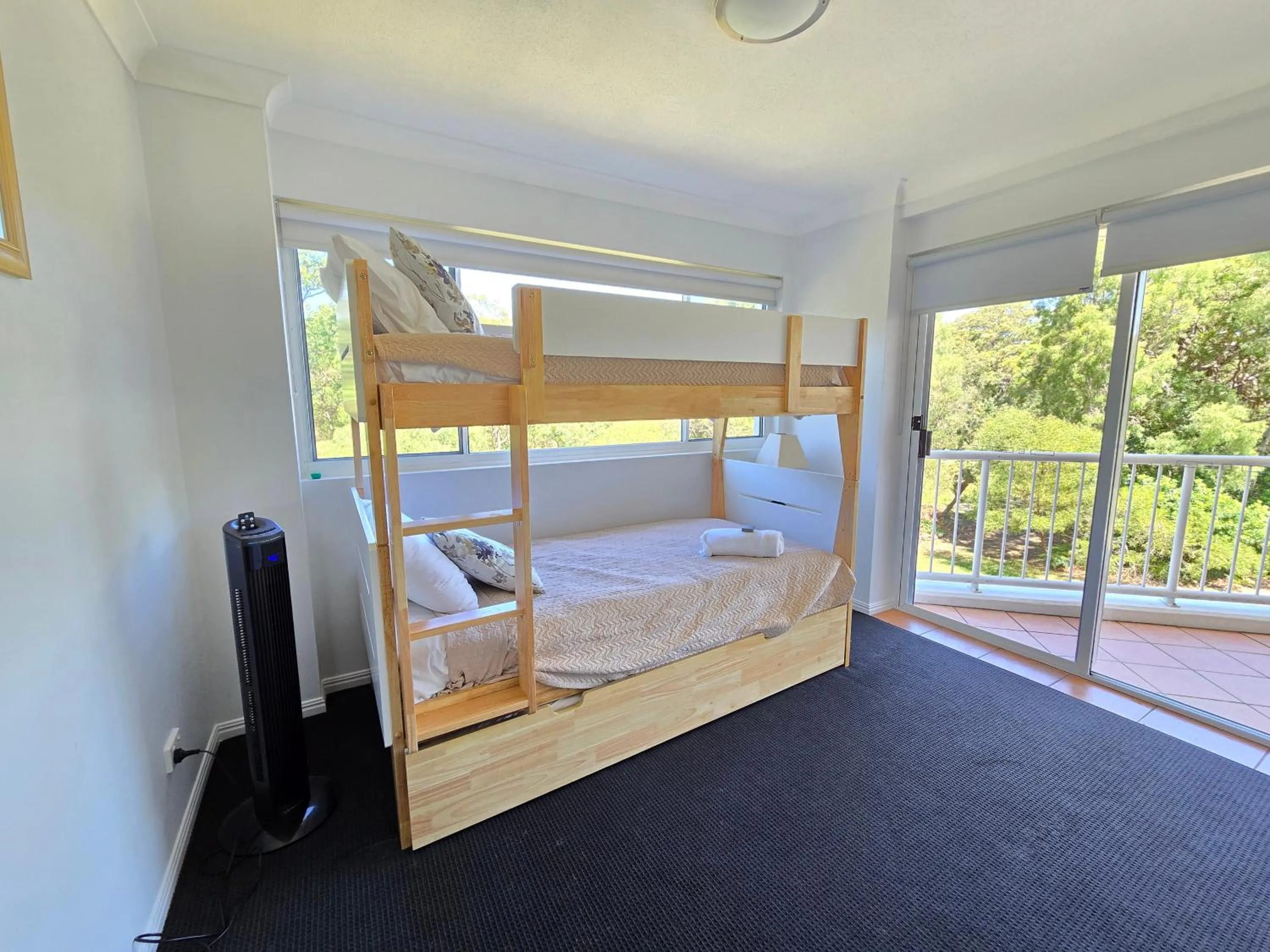 Bed in Fairways Golf & Beach Retreat Bribie Island