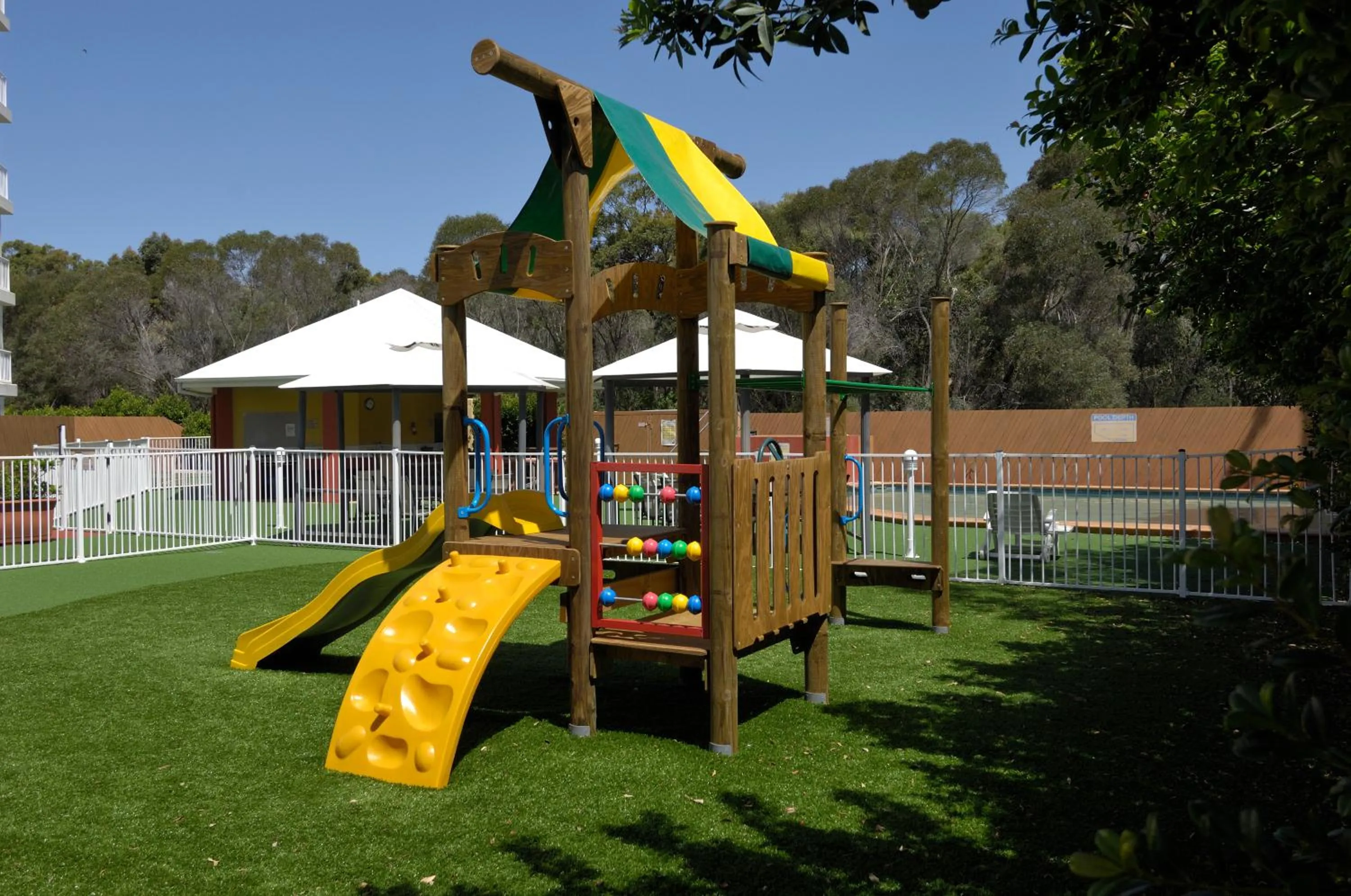 Children play ground in Fairways Golf & Beach Retreat Bribie Island