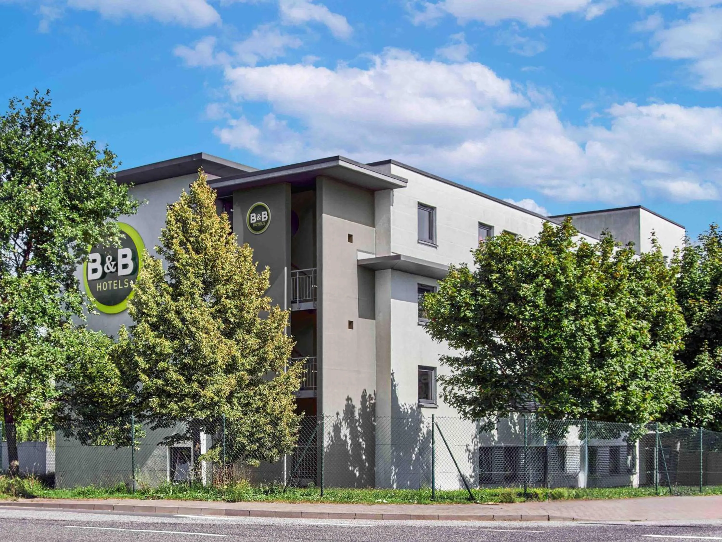 Property building in B&B Hotel Mainz-Hechtsheim