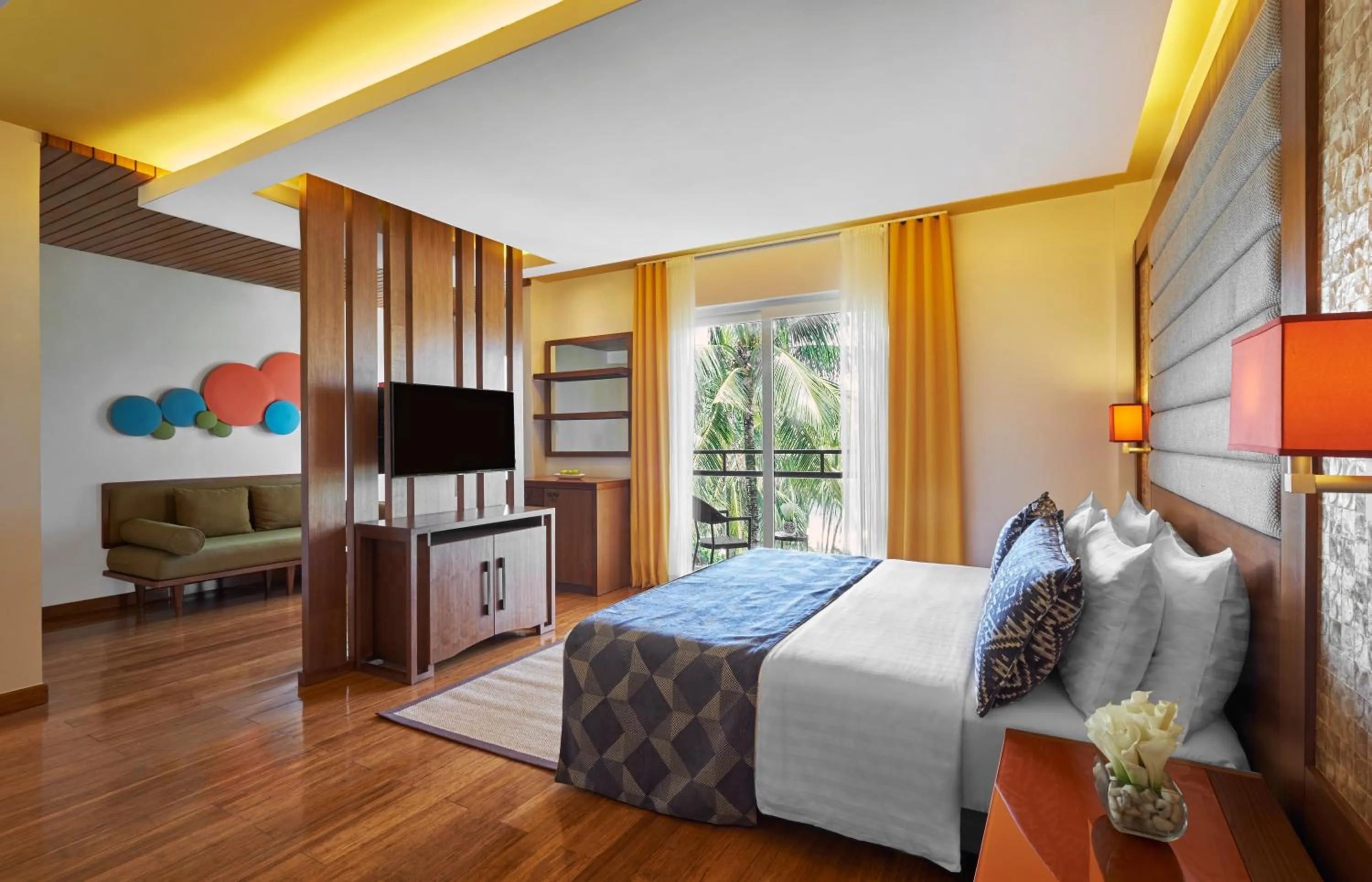 Bedroom, Bed in Movenpick Resort & Spa Boracay