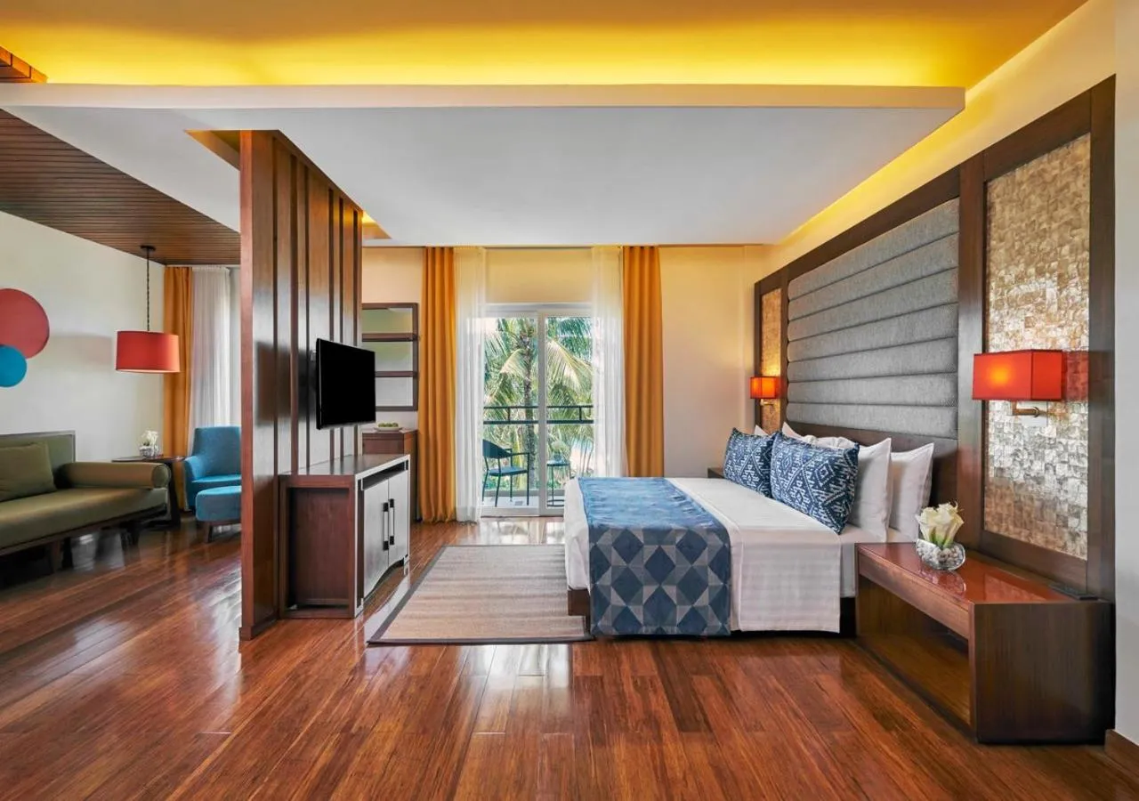 Photo of the whole room, Bed in Movenpick Resort & Spa Boracay