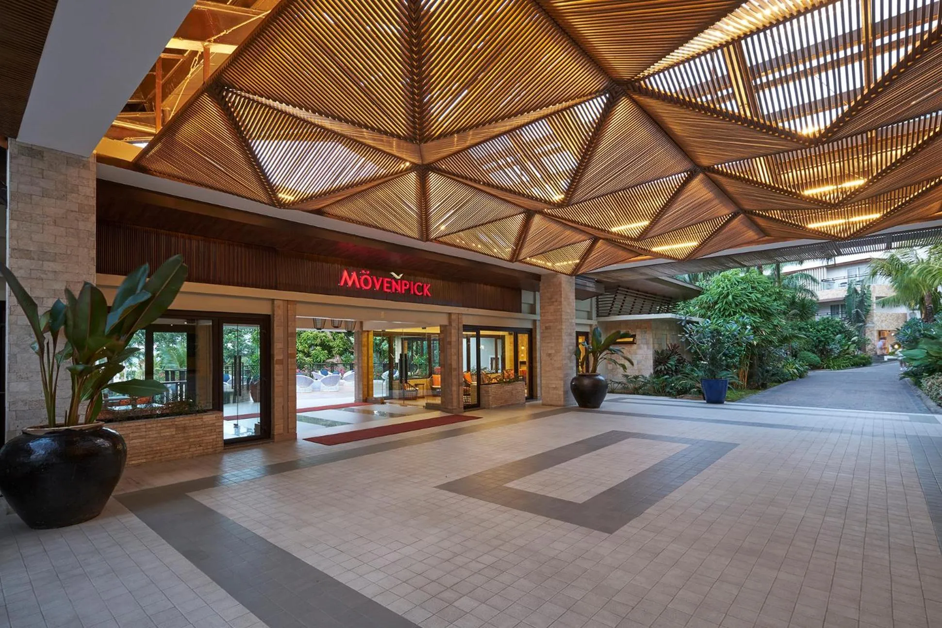 Facade/entrance in Movenpick Resort & Spa Boracay