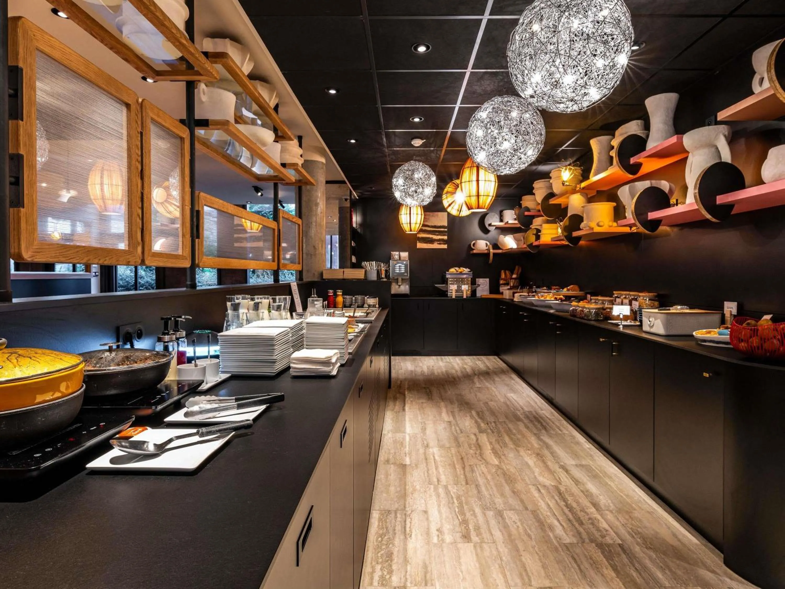 Breakfast in Novotel Suites Reims Centre