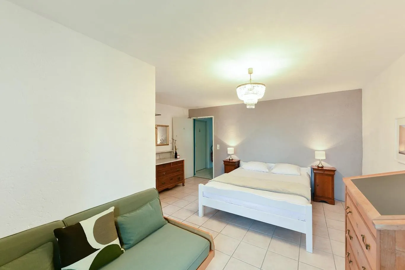 Bed in Auberge La Plaine