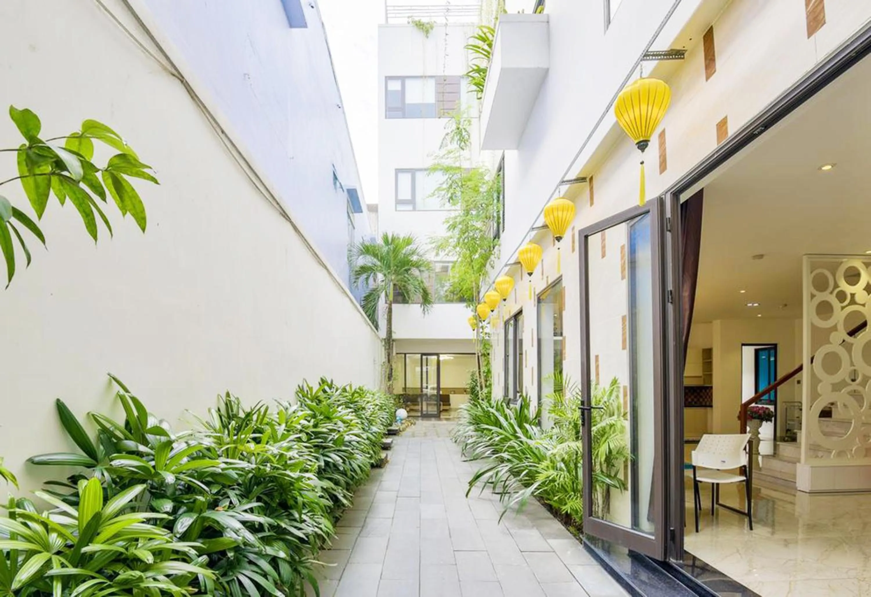Patio in Annie Danang Hotel & Apartment