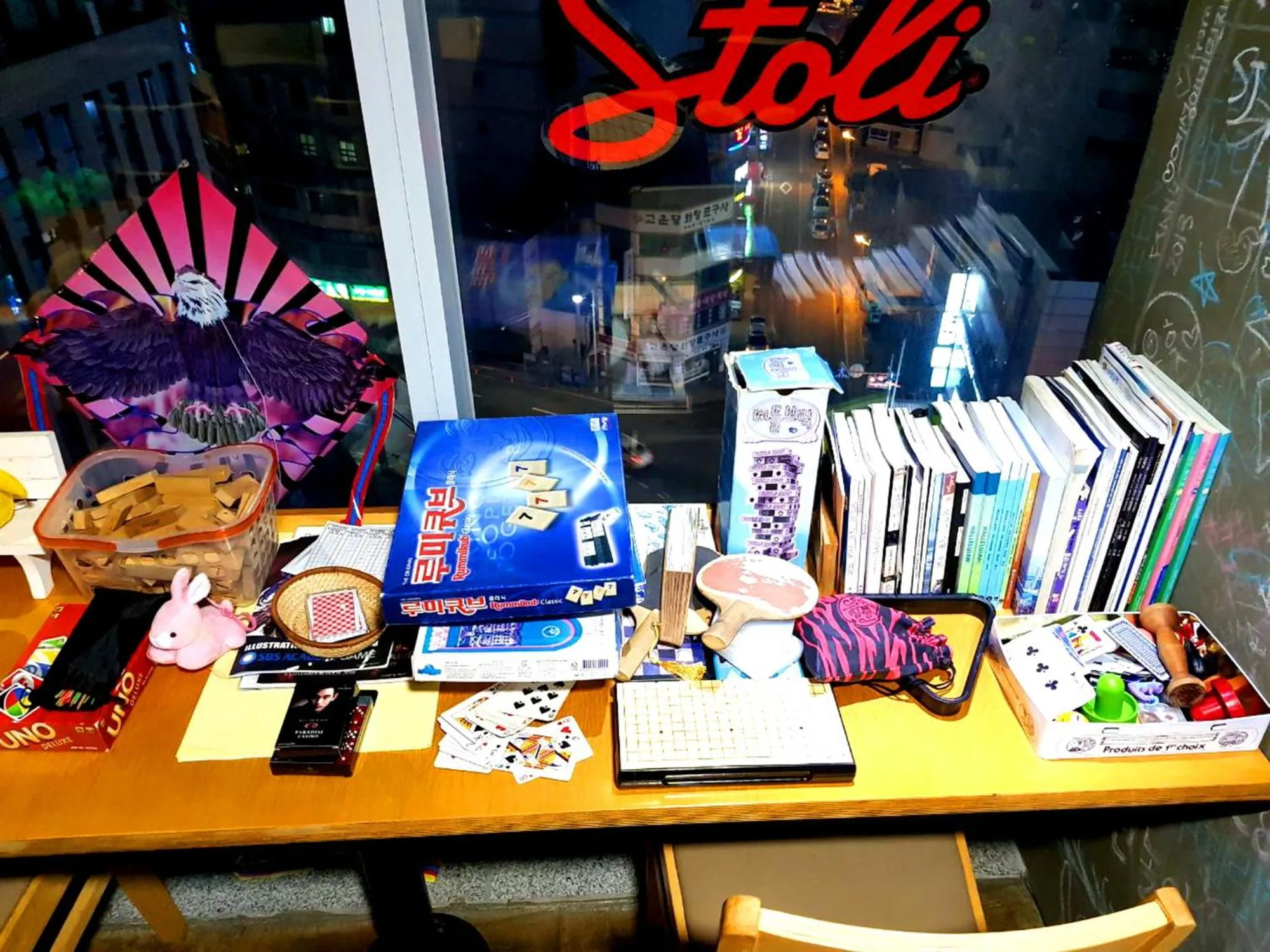 On site in Busan Popcorn Hostel