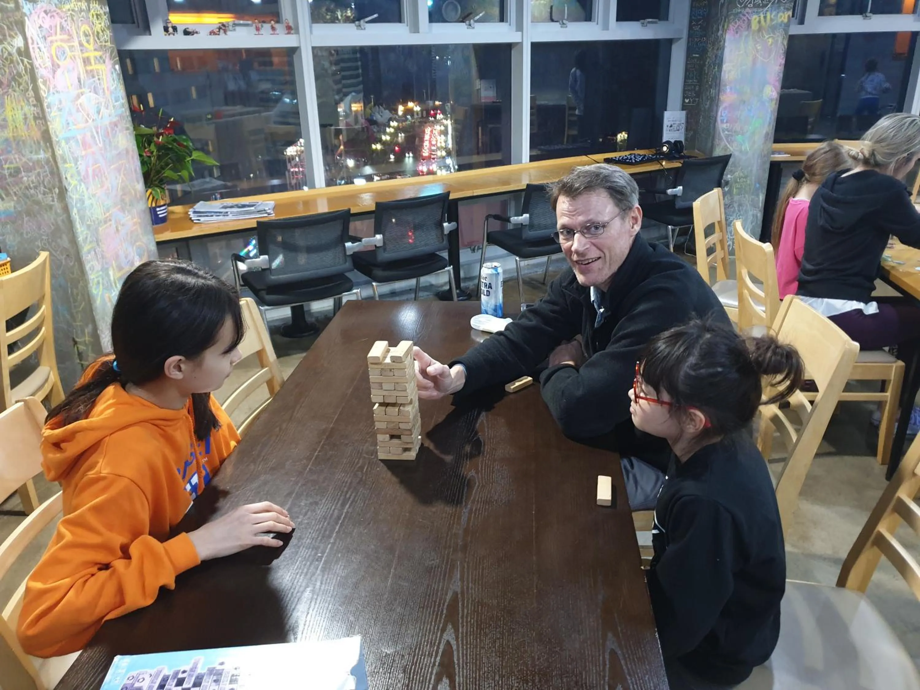 People in Busan Popcorn Hostel