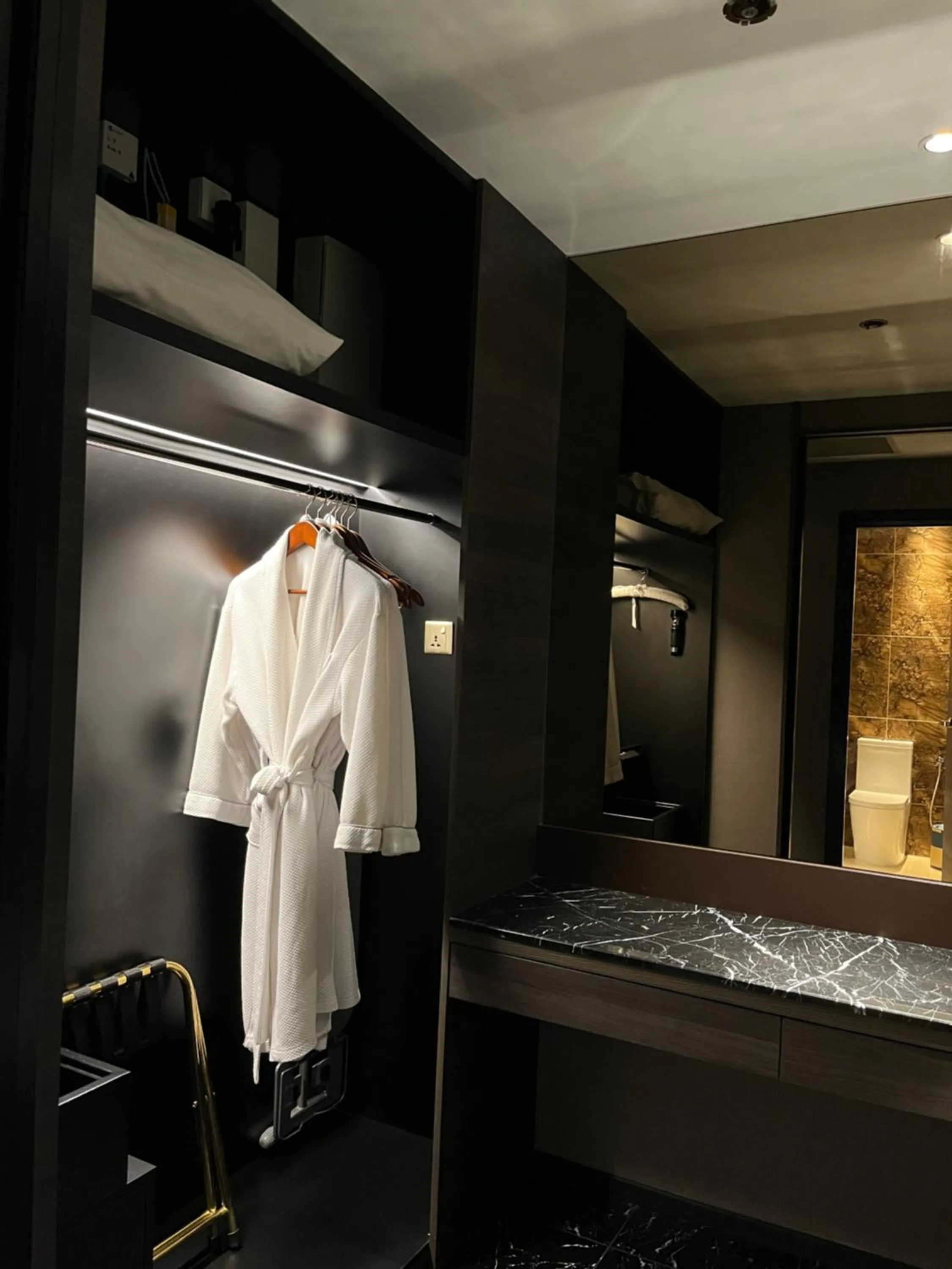 wardrobe in Ames Hotel