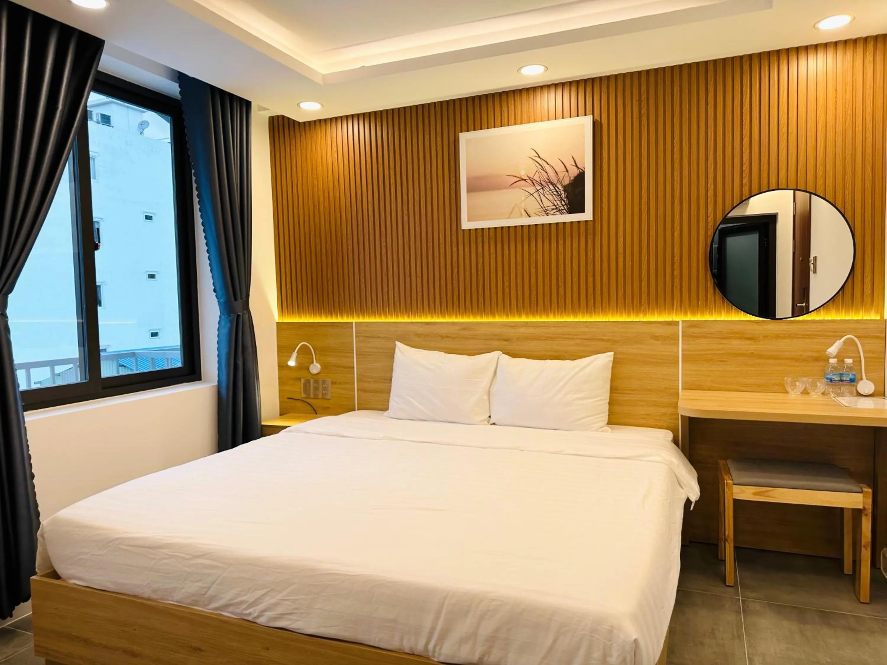 Bed in Ngọc Anh Hotel