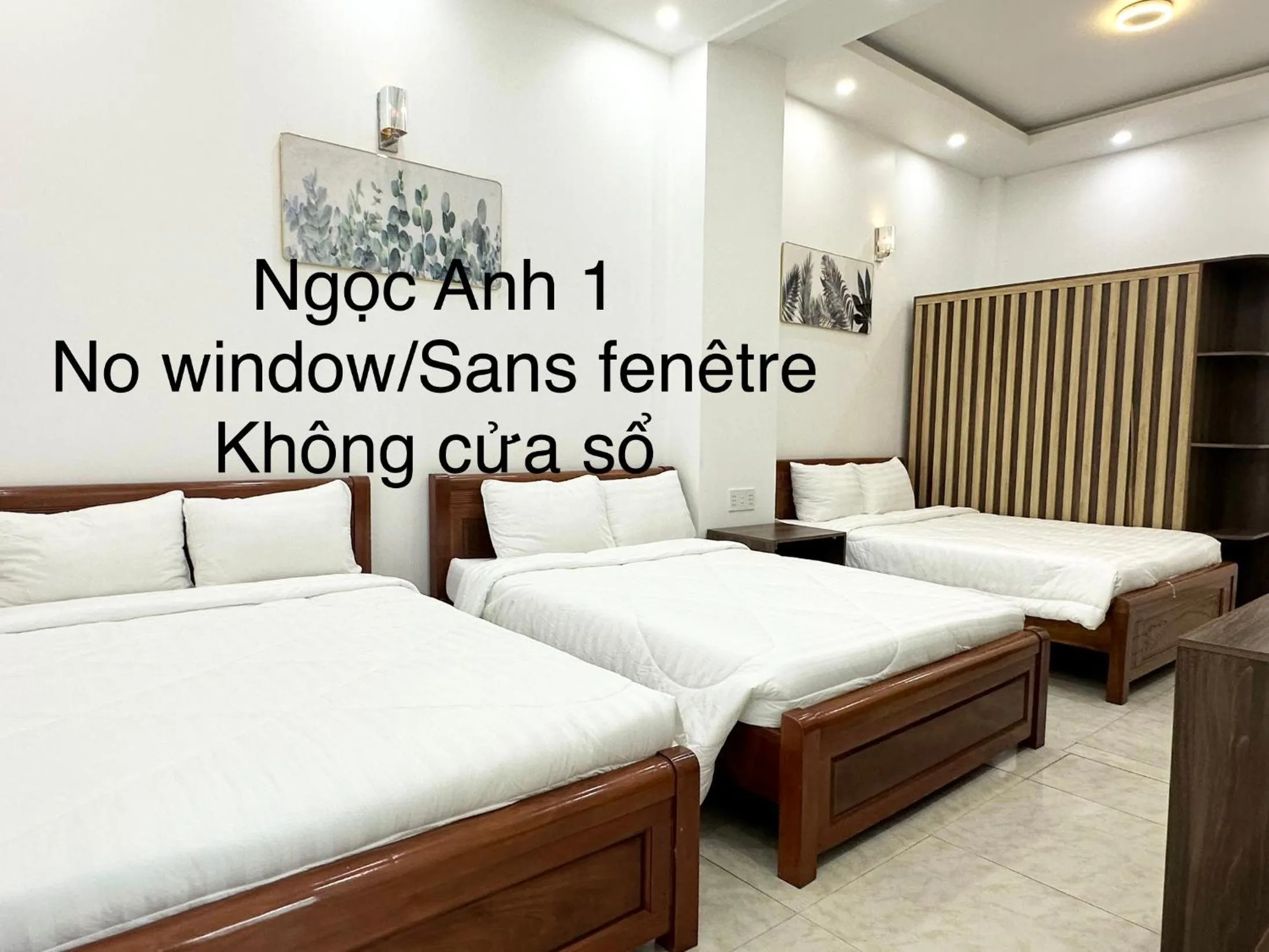 Bed in Ngọc Anh Hotel