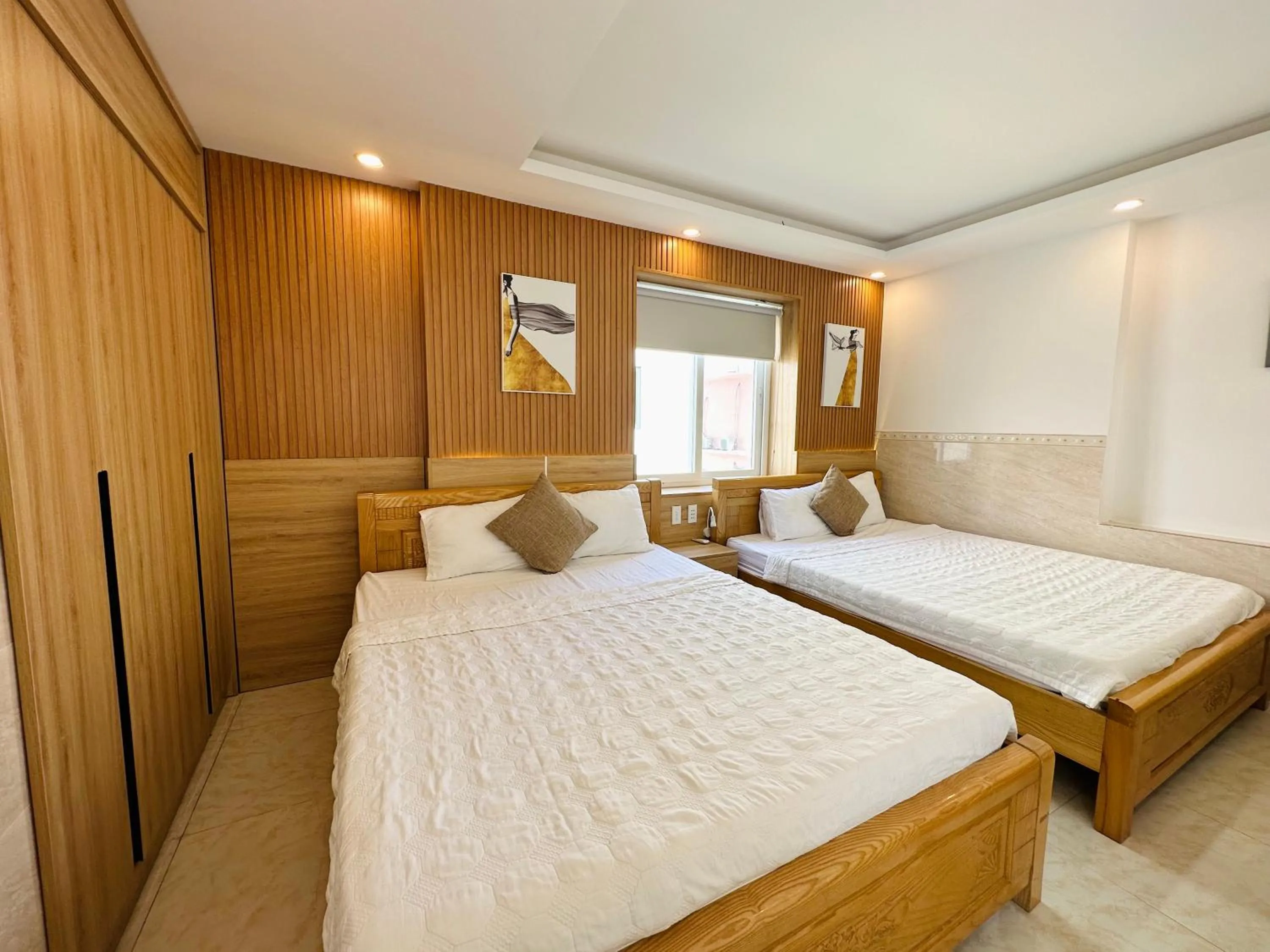 Bed in Ngọc Anh Hotel