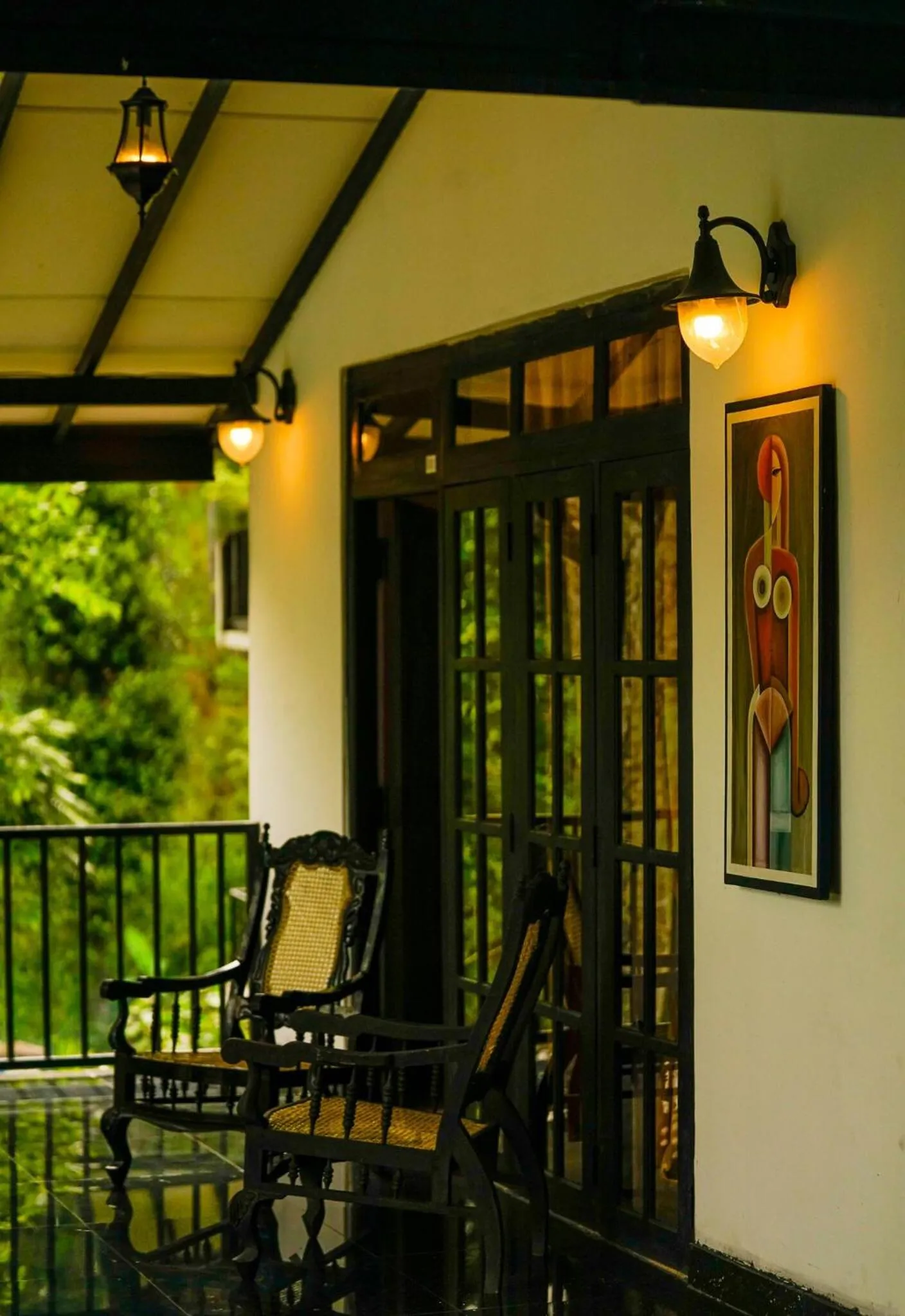 Balcony/Terrace in Ella Forest Paradise Hotel